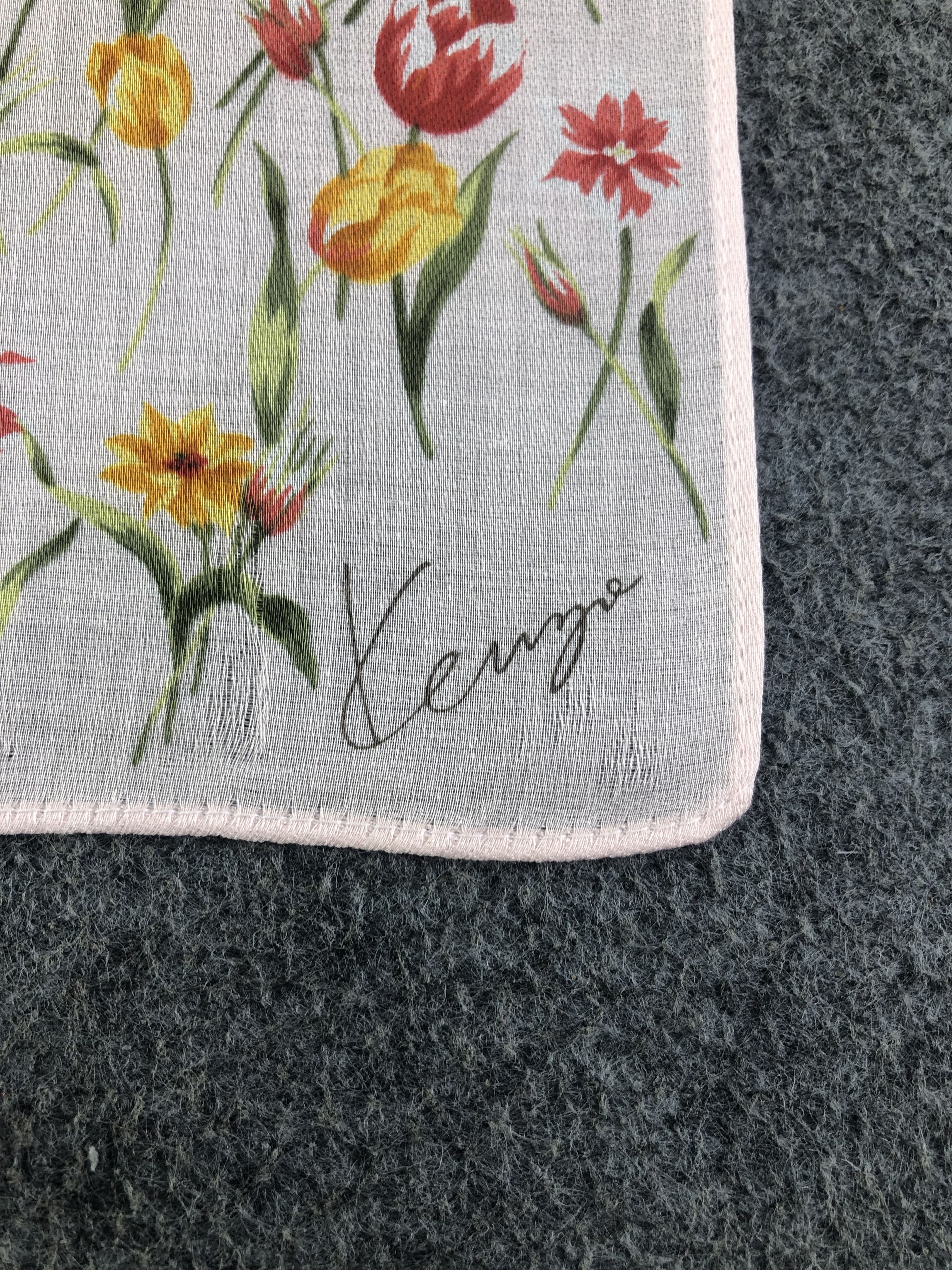 Kenzo × Vintage Kenzo Handkerchief / Bandana / Neckerchief Size ONE SIZE - 5 Thumbnail
