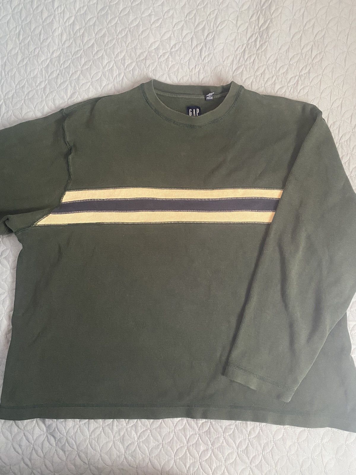 Gap oversized vintage GAP thermal tee shirt Size US XXL / EU 58 / 5 - 1 Thumbnail