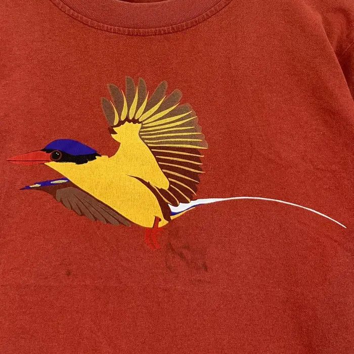 Vintage Vintage ALISON GREEN DESIGNS Bird Of Paradise Tee Shirt Size S / US 4 / IT 40 - 4 Thumbnail