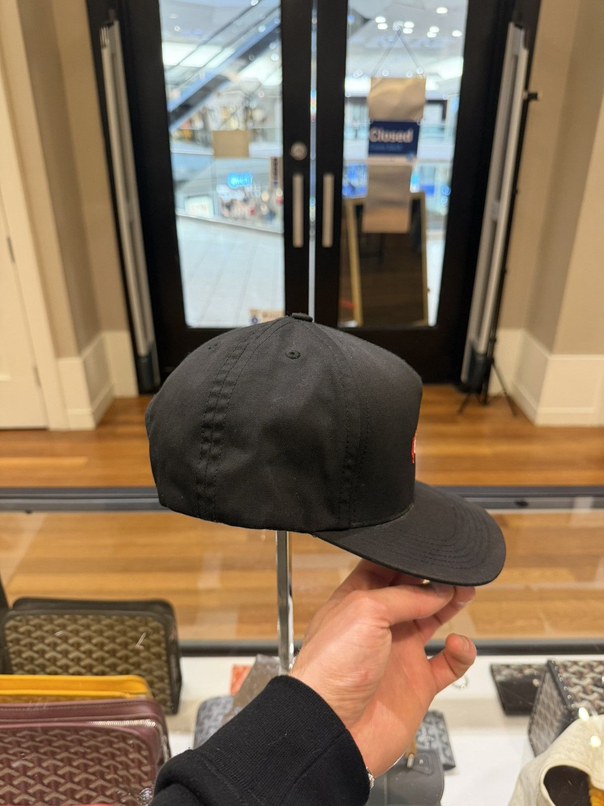 Supreme Supreme Musical Note Snap Back Hat - Black Size ONE SIZE - 4 Thumbnail