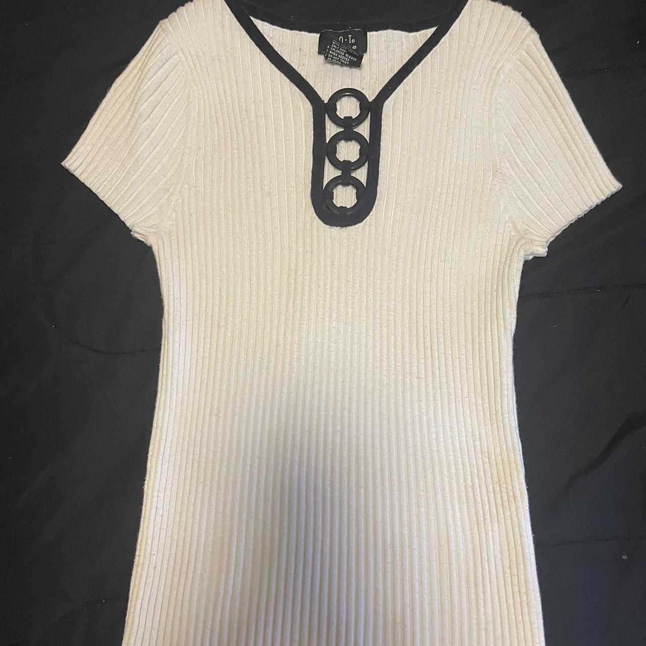 Other Petite Medium White T-Shirt Size M / US 6-8 / IT 42-44 - 1 Preview