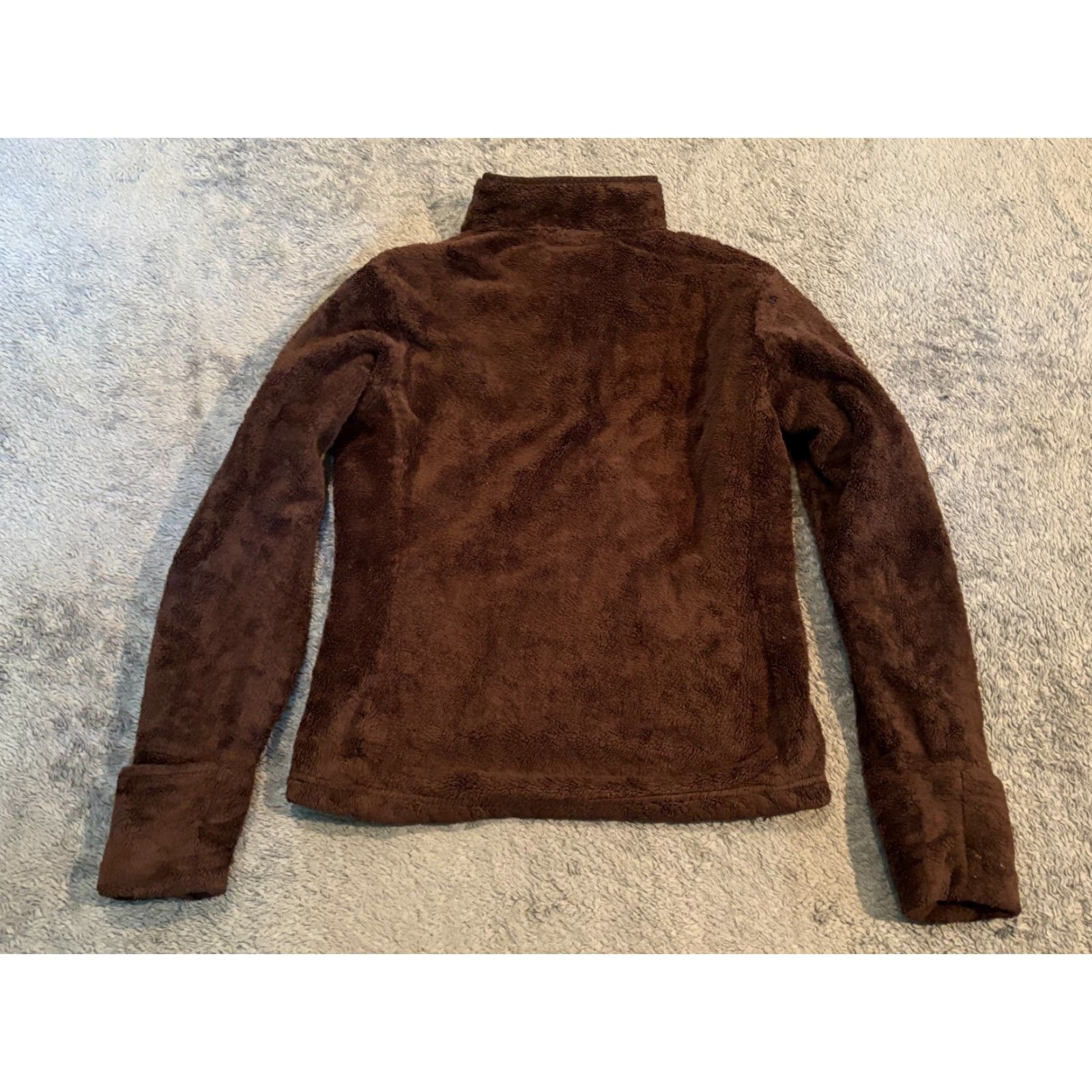 The North Face The North Face Osito Quarter Zip Pullover Brown Womens Small Fleece Outdoor Size S / US 4 / IT 40 - 6 Thumbnail