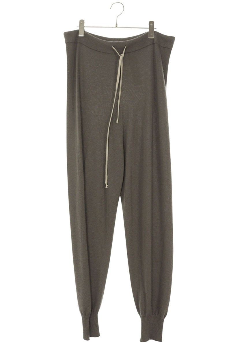 Rick Owens Rick Owens Grey Cashmere Knit Pants Size 36 Size US 36 / EU 52 - 1 Thumbnail