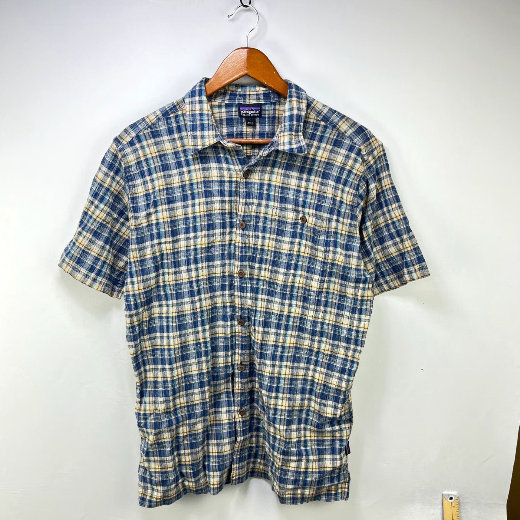 Patagonia VINTAGE Patagonia Plaid Button Up Organic Cotton Shirt Large Size US L / EU 52-54 / 3 - 2 Thumbnail