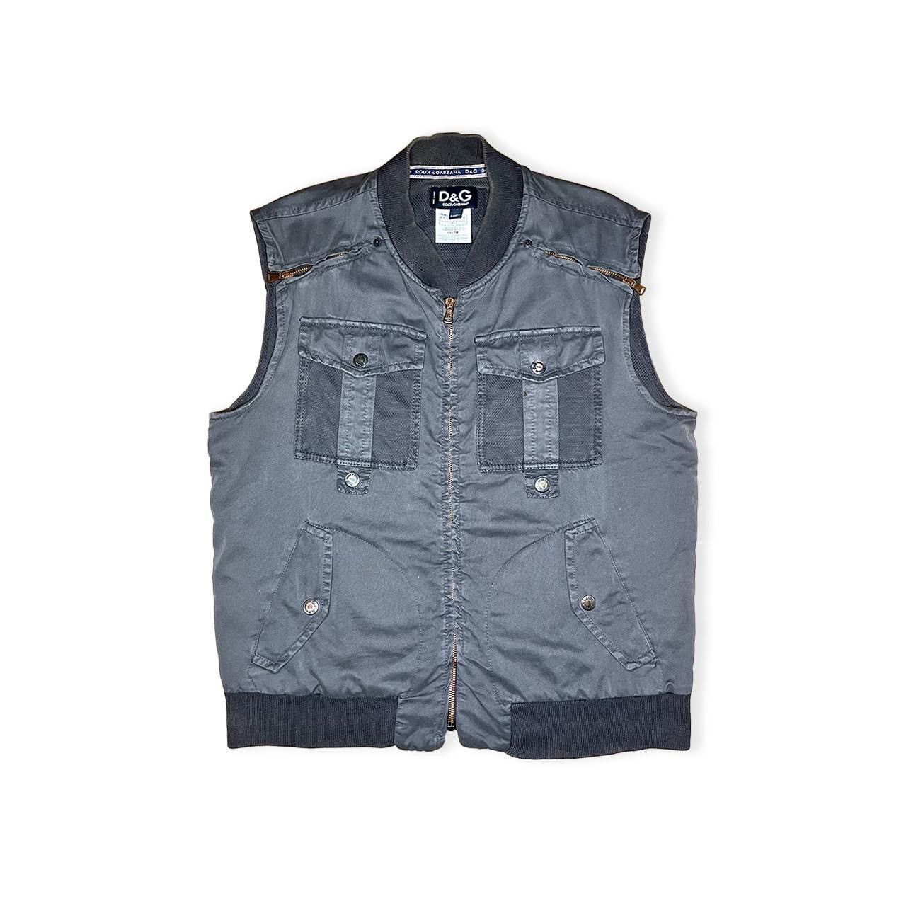 Dolce & Gabbana Vintage 2003 Dolce & Gabbana ventilated combat utility vest Size US XL / EU 56 / 4 - 2 Thumbnail