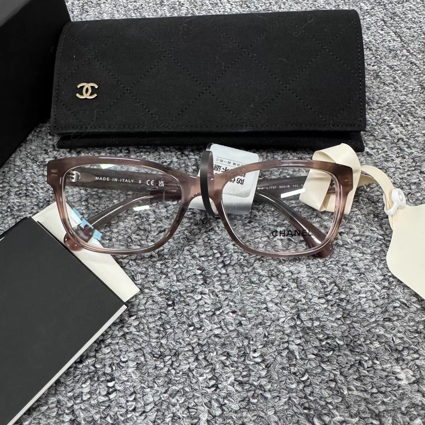 Chanel Chanel CC Logo Flat Top Glasses 99 New w/ Accs Size ONE SIZE - 2 Thumbnail