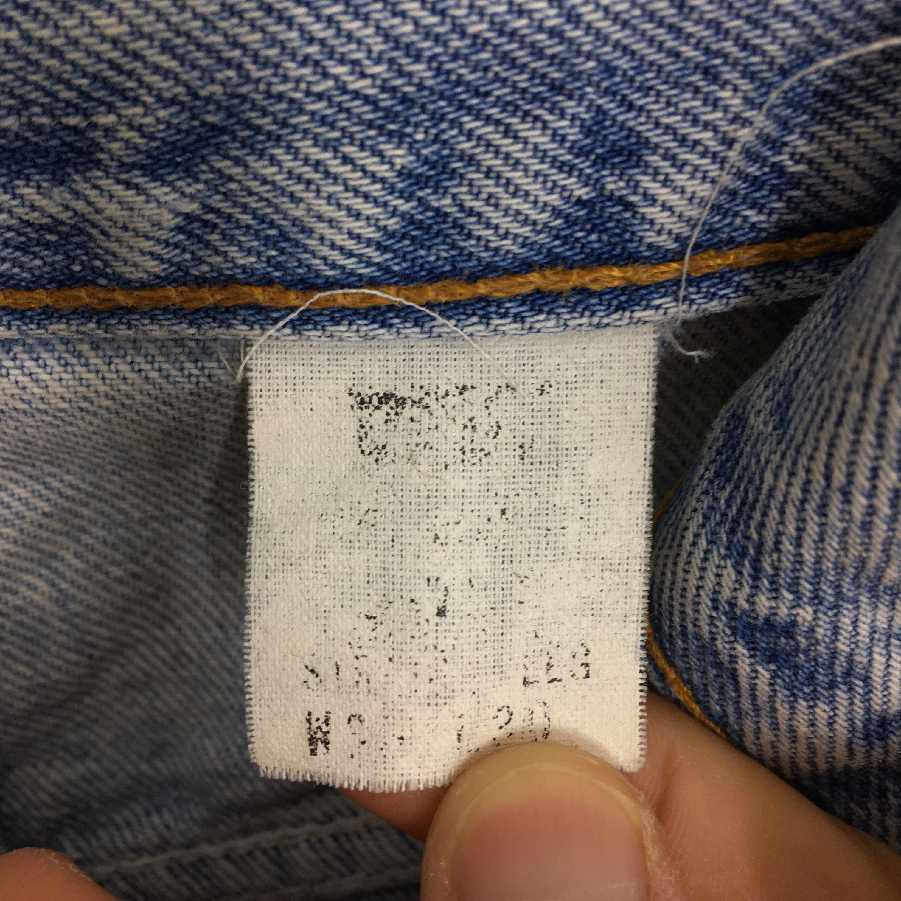 Levi's Size 36x31 Vintage Levis 505 Pale Blue Jeans S822 Size US 36 / EU 52 - 8 Thumbnail