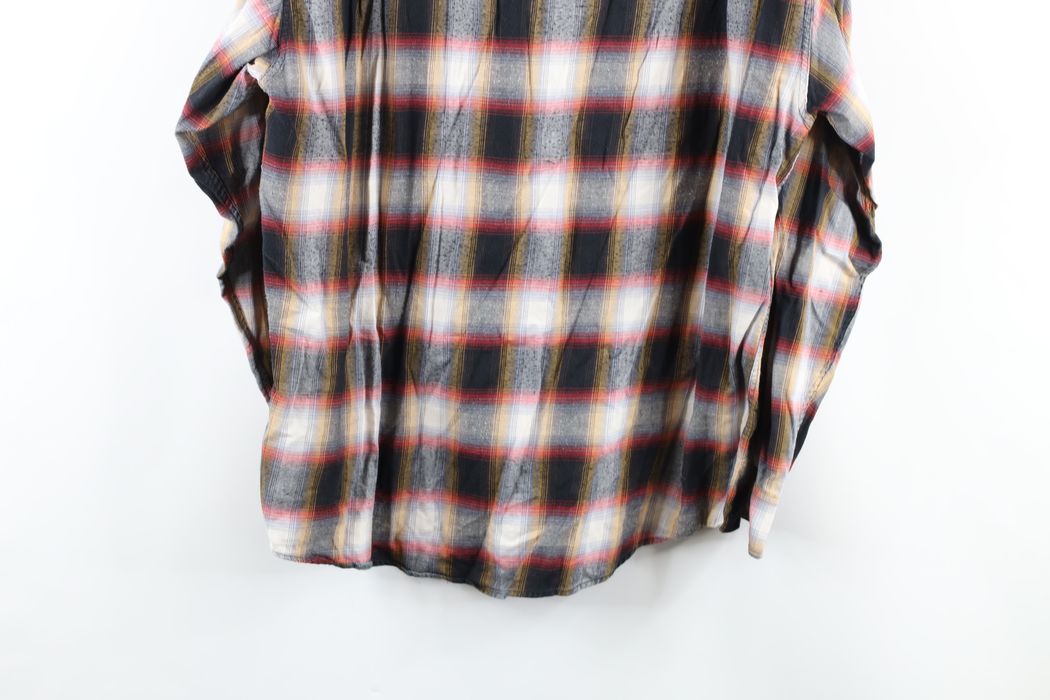 Vintage Vintage 90s Eddie Bauer Collared Flannel Button Down Shirt ...