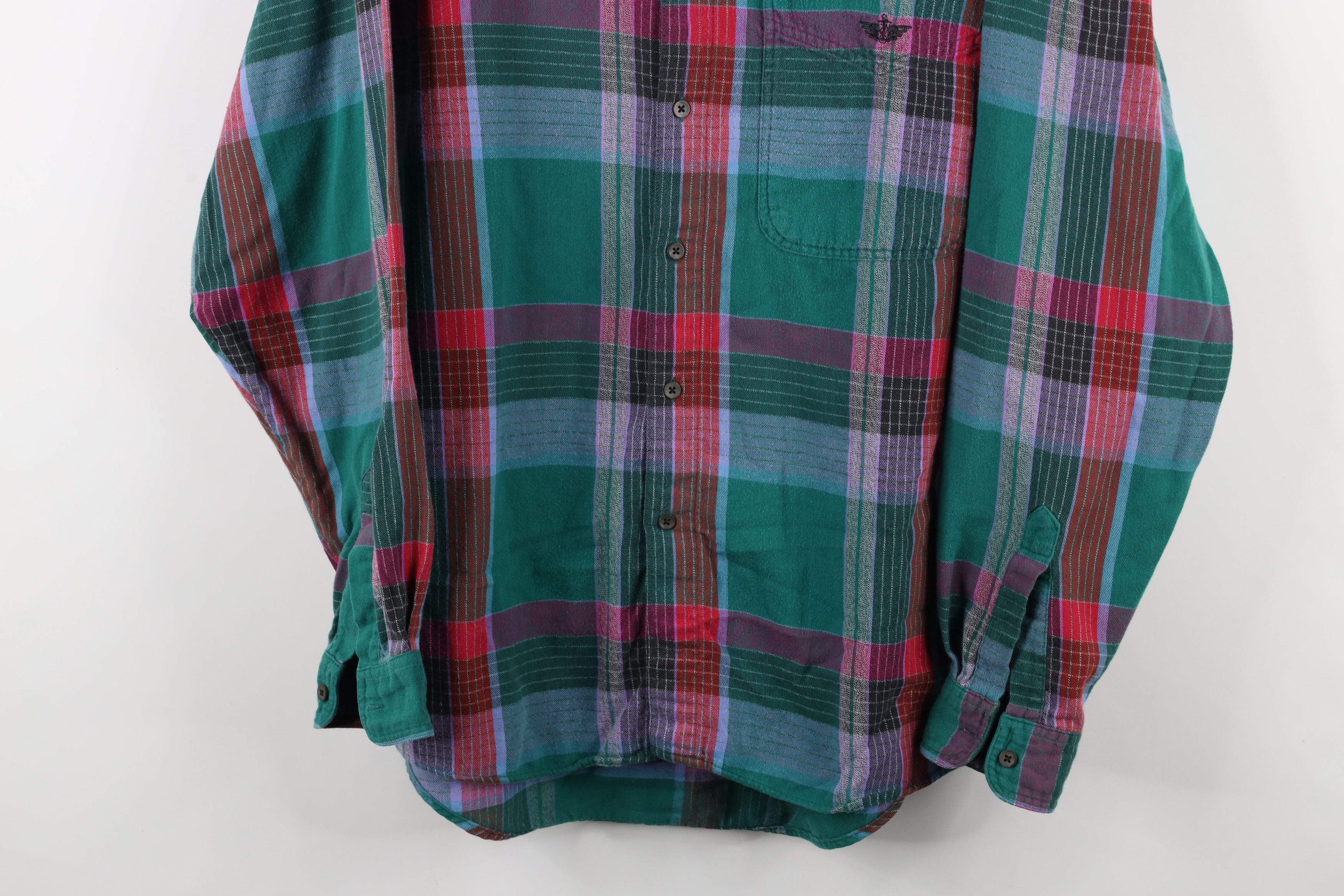 Vintage Vintage 90s Streetwear Collared Button Down Shirt USA Size US M / EU 48-50 / 2 - 3 Thumbnail