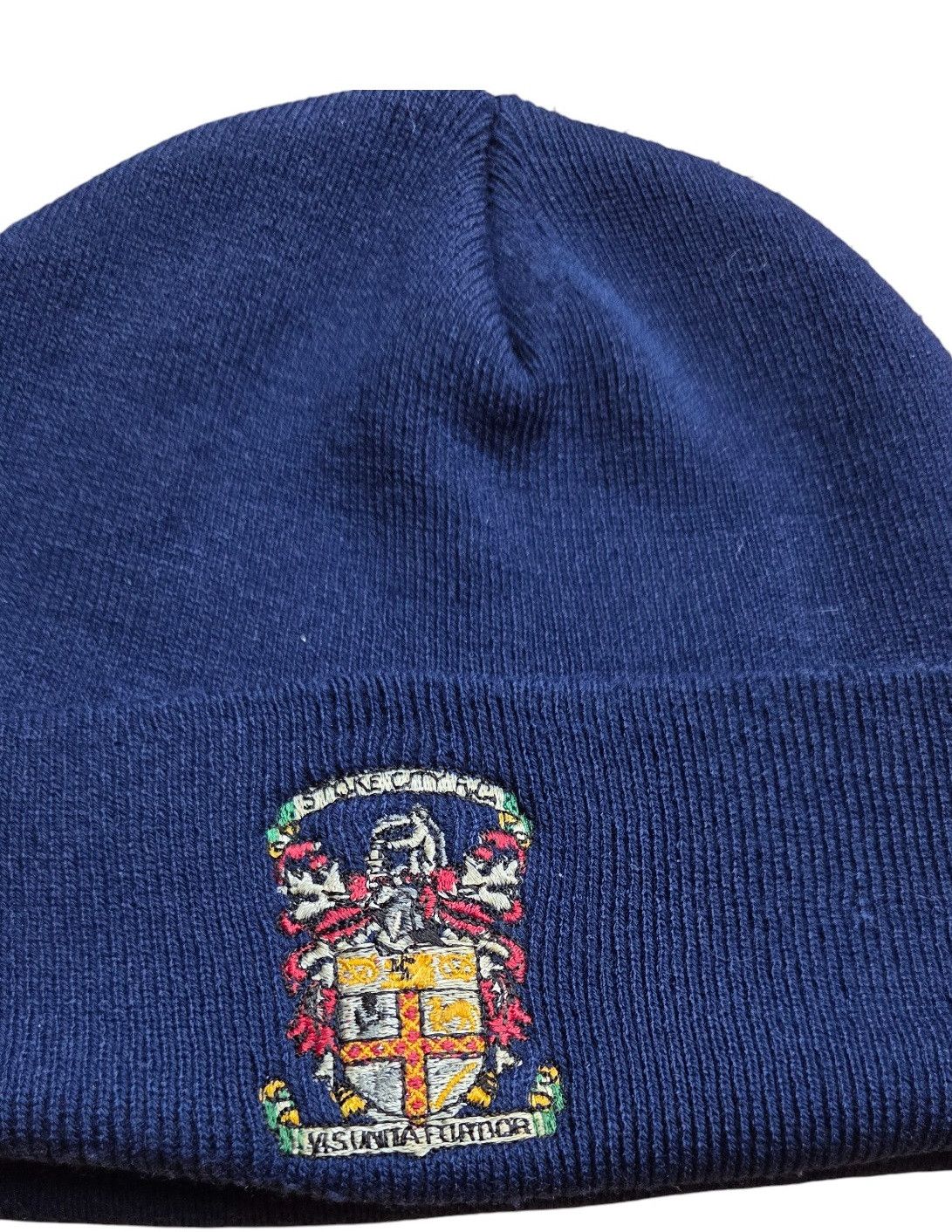 Vintage Stoke City Football Soccer Beanie Winter Hat Retro Vintage Size ONE SIZE - 2 Thumbnail