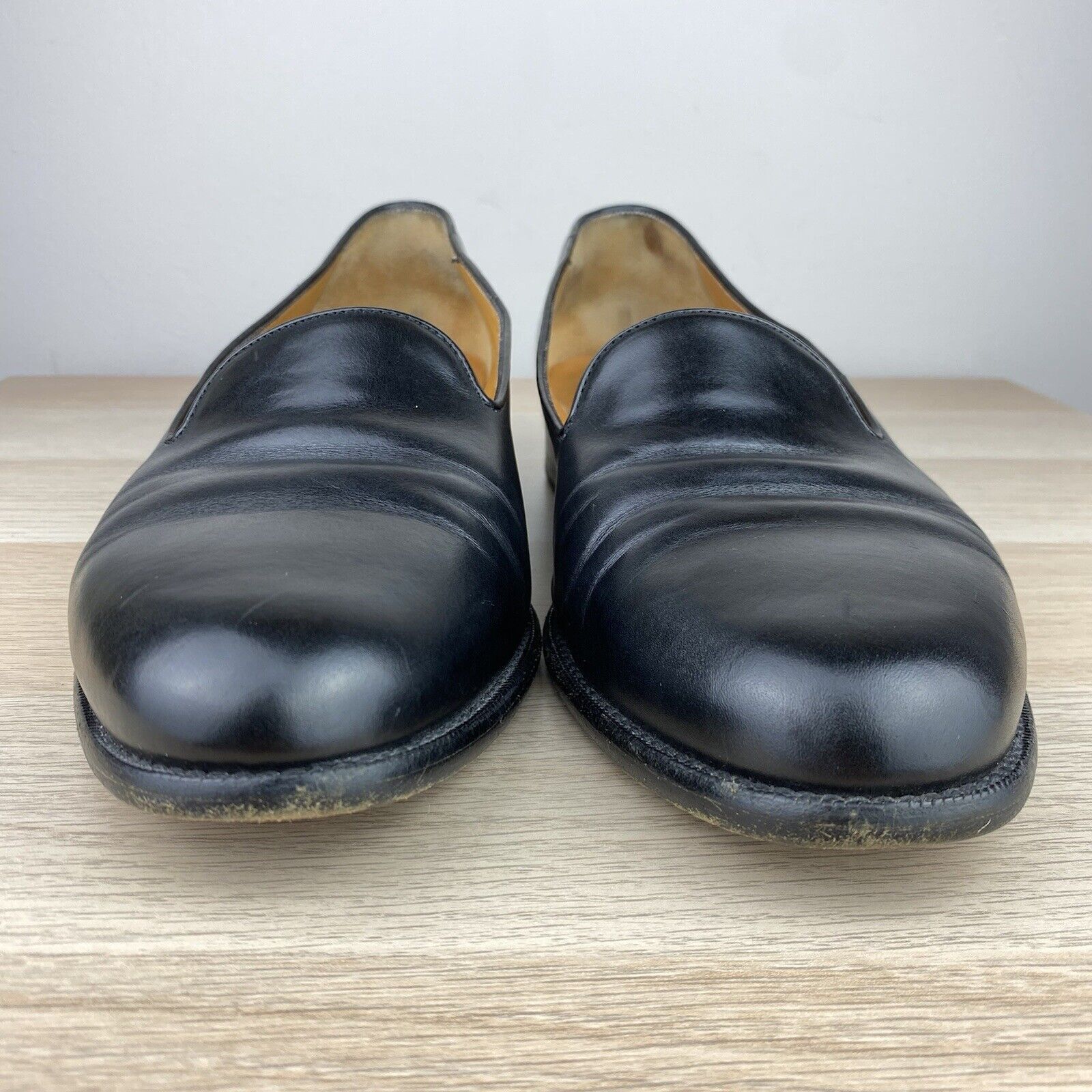 Polo Ralph Lauren Polo Ralph Lauren Tuxedo Opera Loafers 11.5D Black Leather Size US 11.5 / EU 44-45 - 2 Thumbnail