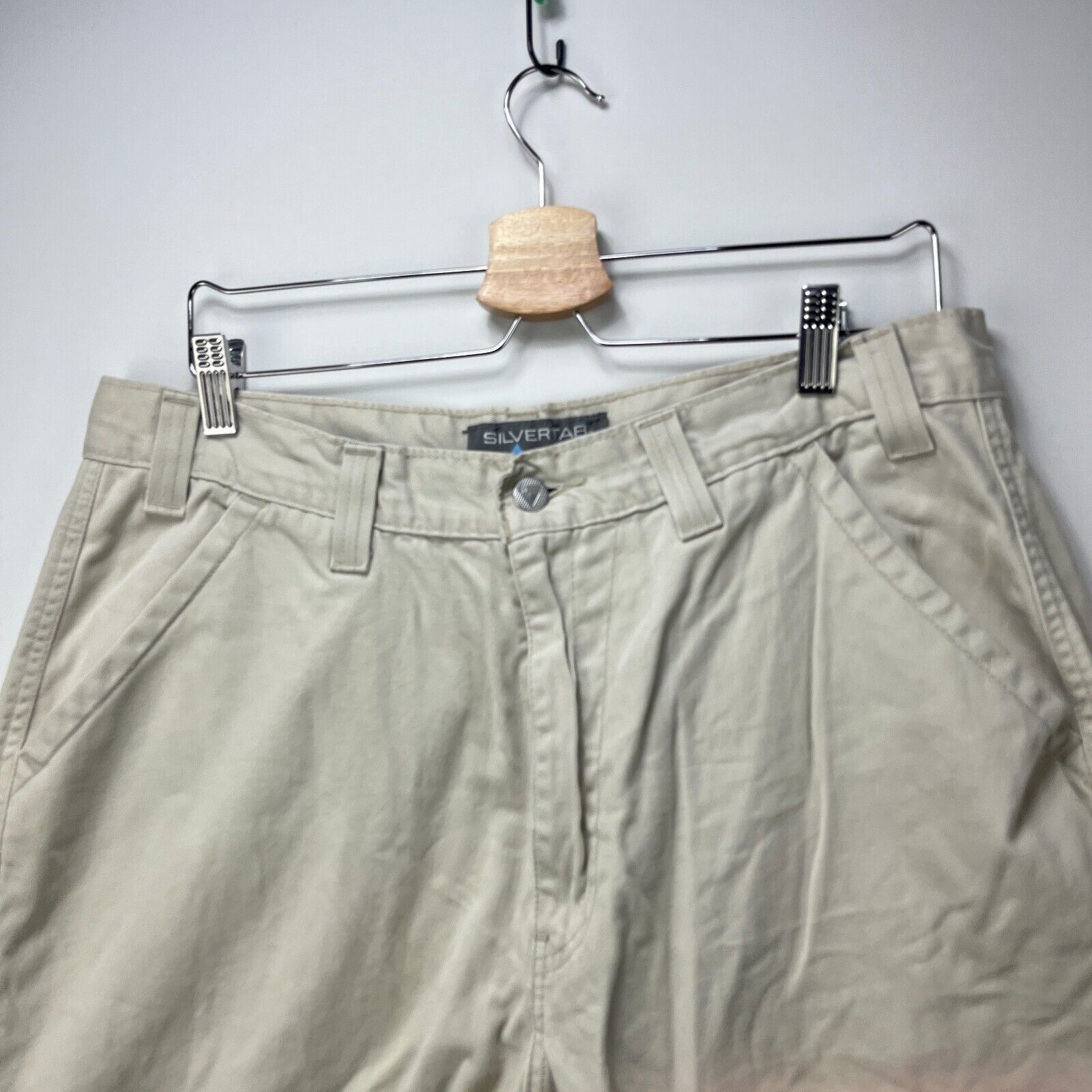 Levi's × Vintage Vintage Y2K Levi's Silver Tab Baggy Khakis 36 WideLeg Skater Size US 36 / EU 52 - 11 Thumbnail