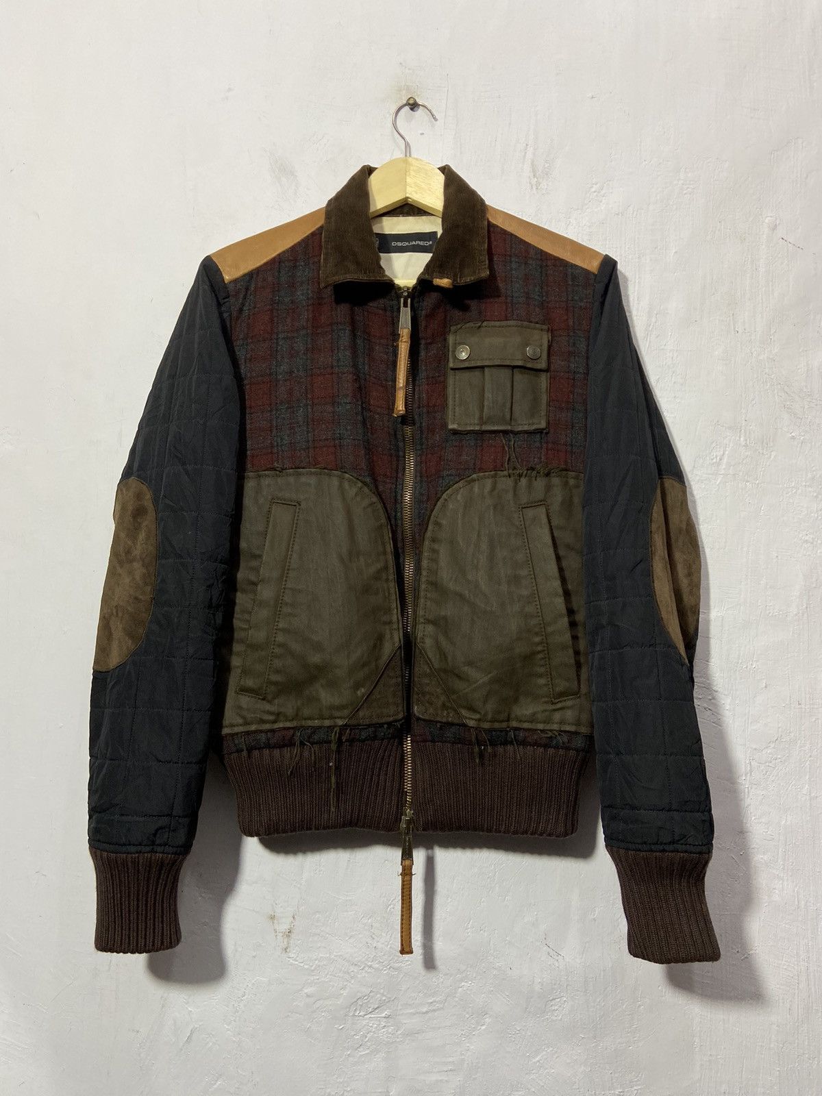 Dsquared2 DSQUARED2 Vintage Bomber Jacket Size US L / EU 52-54 / 3 - 1 Thumbnail