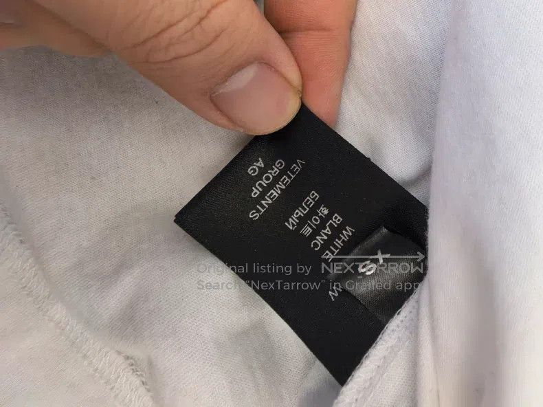 Vetements Vetements White Short Sleeve XS Size US XS / EU 42 / 0 - 3 Thumbnail