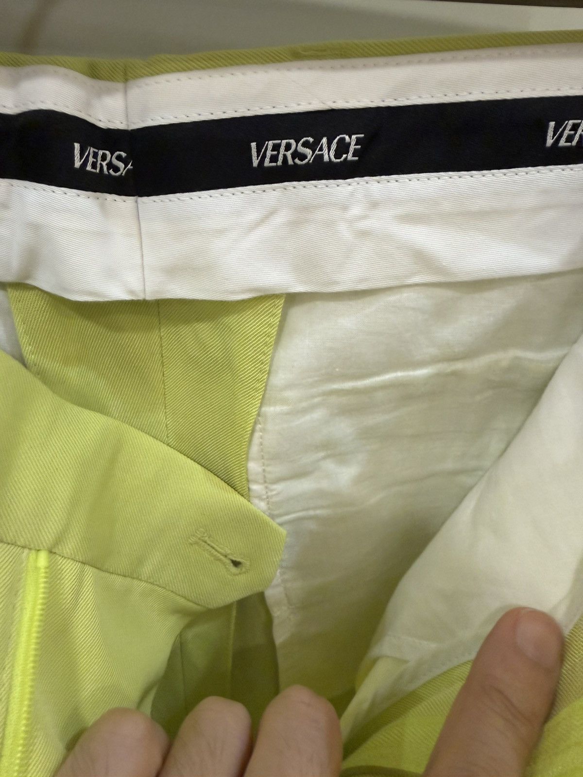 Versace wide leggged pants size49 Size US 32 / EU 48 - 5 Thumbnail