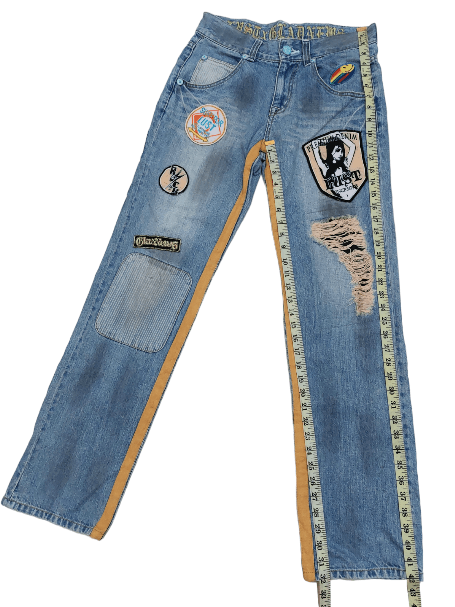 Japanese Brand Rusty Patch Seditionaries Jeans Size US 30 / EU 46 - 20 Thumbnail
