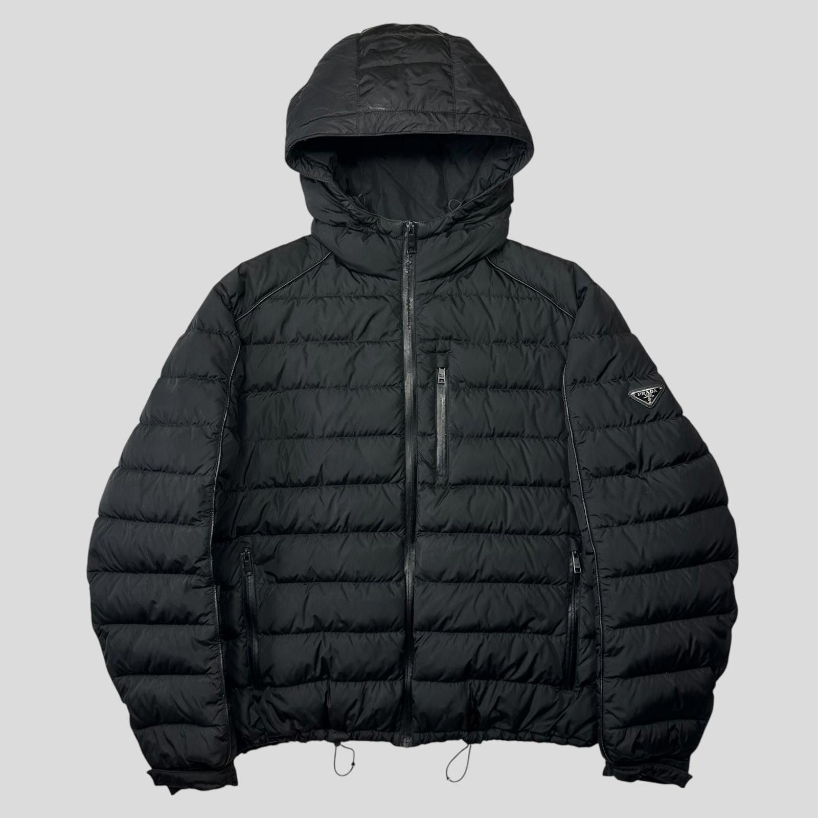 Prada Prada 2018 Laminated Nylon Duck Down Puffer - IT52 (L) Size US L / EU 52-54 / 3 - 1 Thumbnail