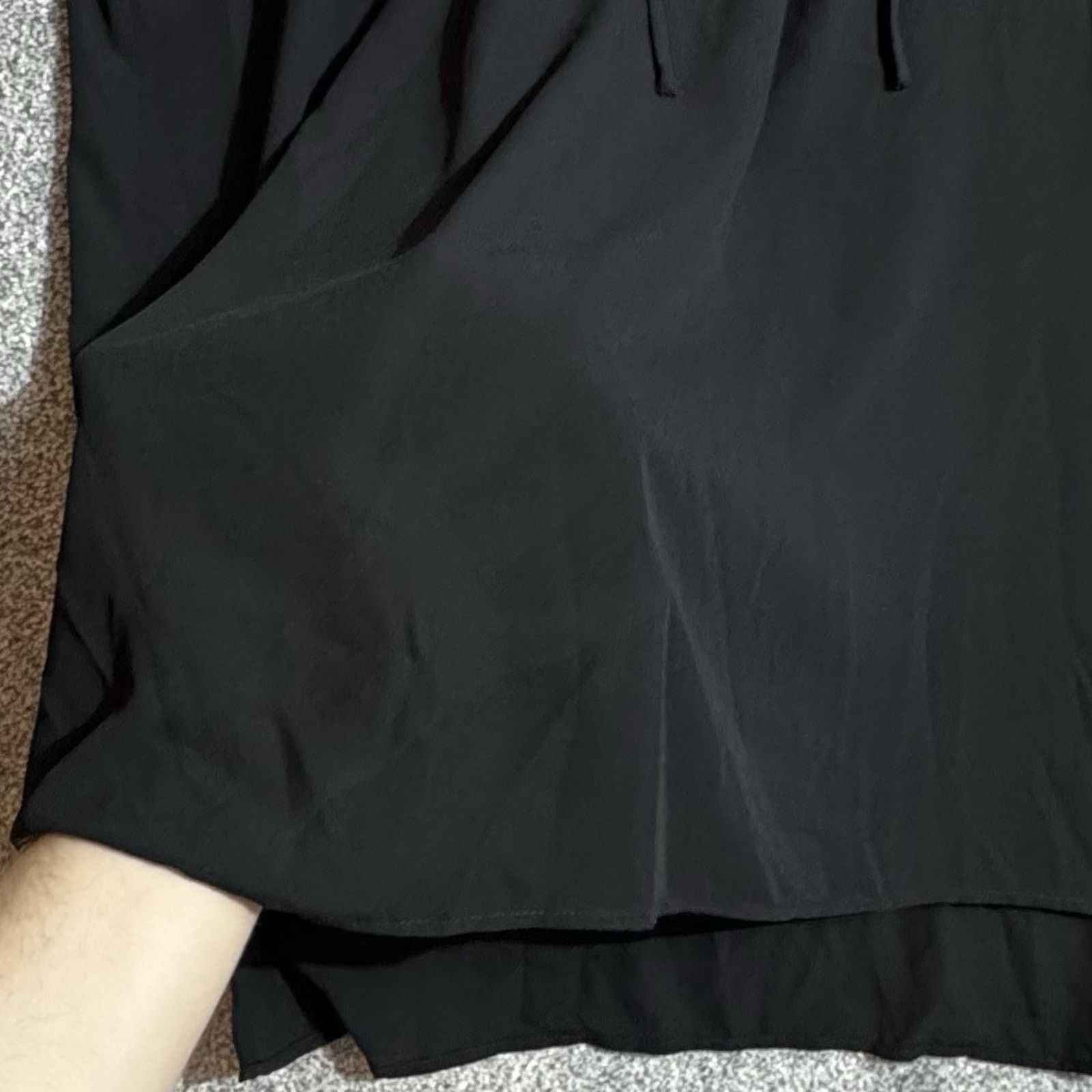 Other Tunic Top Womens 1X Plus Lace Up Grommet Sheer Gothic Grunge Size XL / US 12-14 / IT 48-50 - 5 Thumbnail
