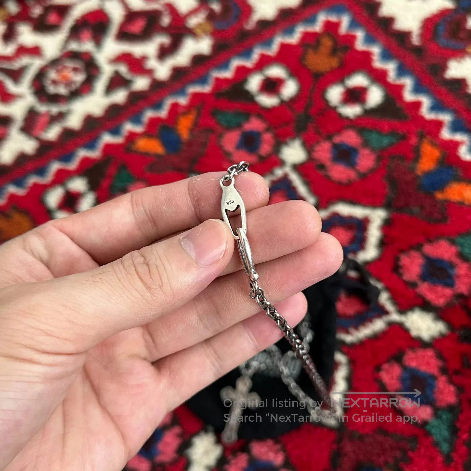 Neighborhood neighborhood silver cross necklace set. Size ONE SIZE - 4 Thumbnail