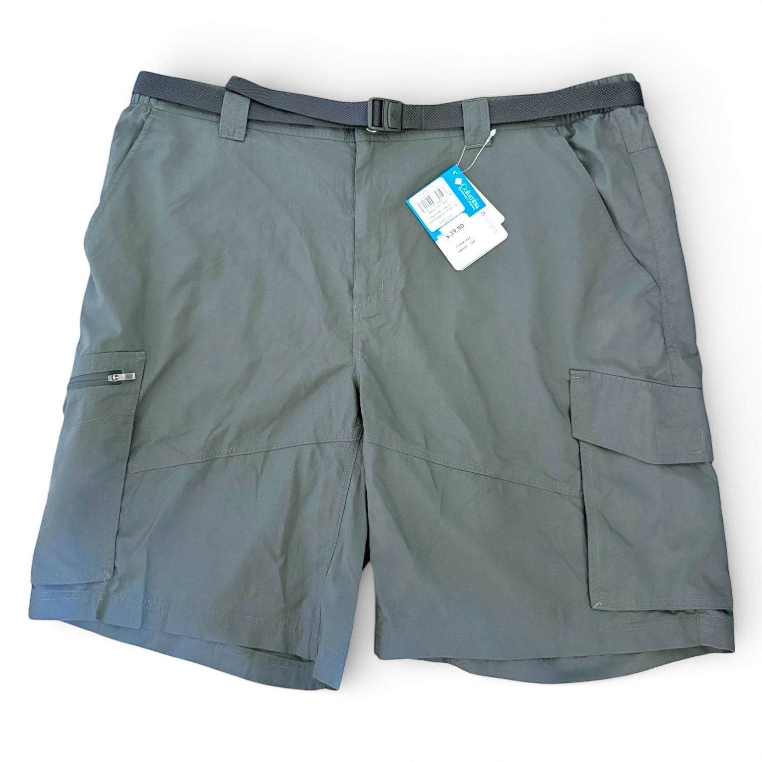 Columbia Columbia Kestrel Trail Shorts Mens 40 Gray Cargo NWT Size US 40 / EU 56 - 2 Thumbnail
