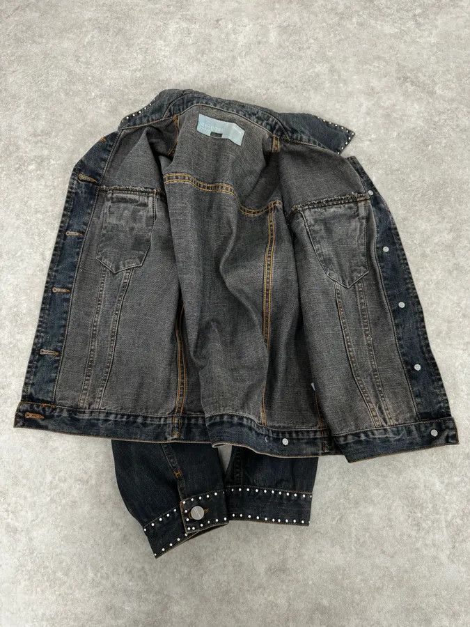 Iceberg 2000s Iceberg Studded Blue Denim Jacket Size S / US 4 / IT 40 - 7 Thumbnail