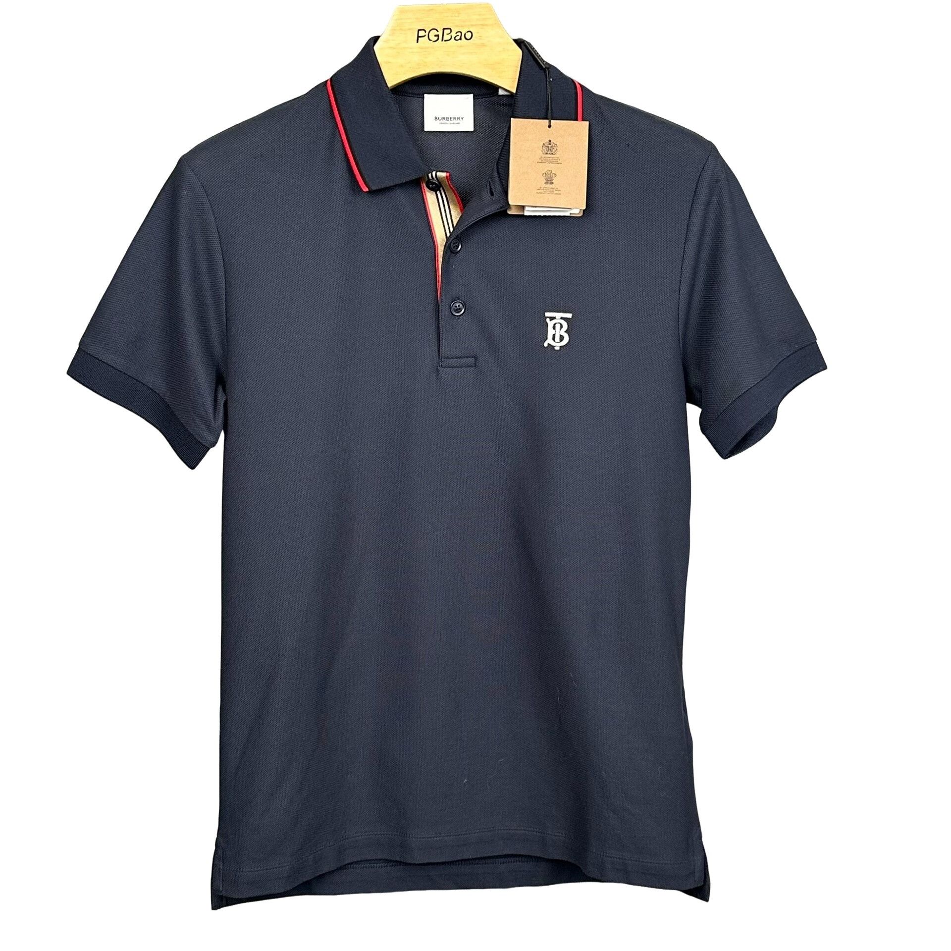 Burberry Burberry TB Monogram Stripe Trim Polo XS Size US XS / EU 42 / 0 - 1 Thumbnail