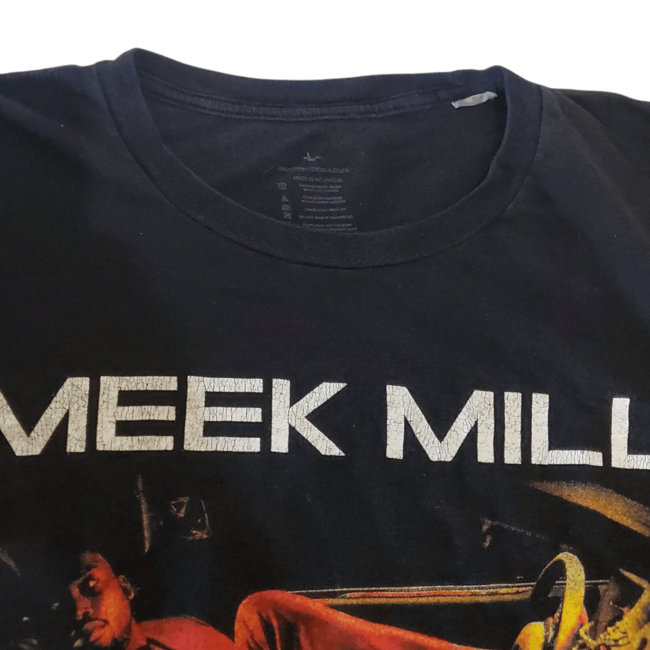 Vintage 2019 Meek Mill Motivation Tour Size US L / EU 52-54 / 3 - 3 Thumbnail