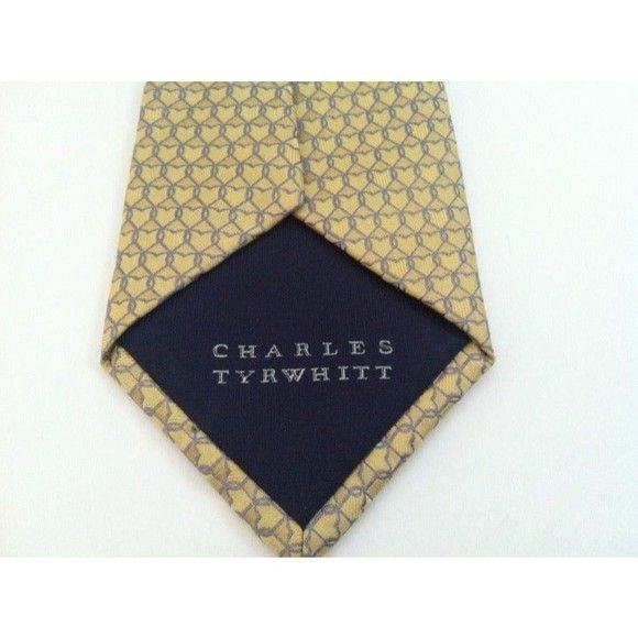 Charles Tyrwhitt CHARLES TYRWHITT MEN'S NEW TIE WIDTH: 3 1/4" Size ONE SIZE - 4 Thumbnail