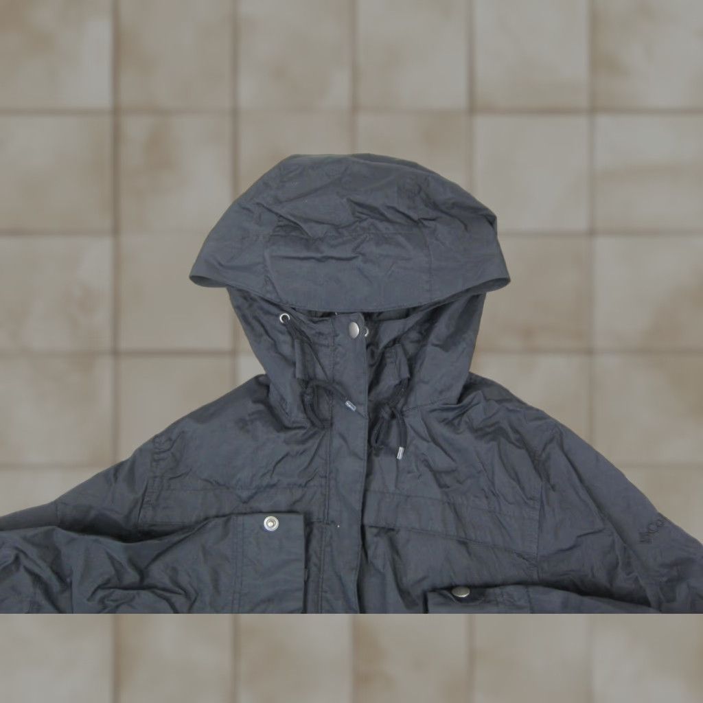 Rains Columbia Jacket Women S Black Trench Coat Omni Shield Belted Softshell Zip Size S / US 4 / IT 40 - 1 Thumbnail