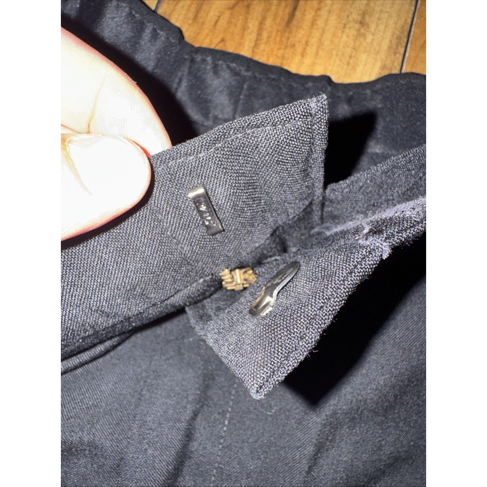 Vintage Military Class 15 Trousers Black Tennessee Apparel Corp Size US 32 / EU 48 - 5 Thumbnail