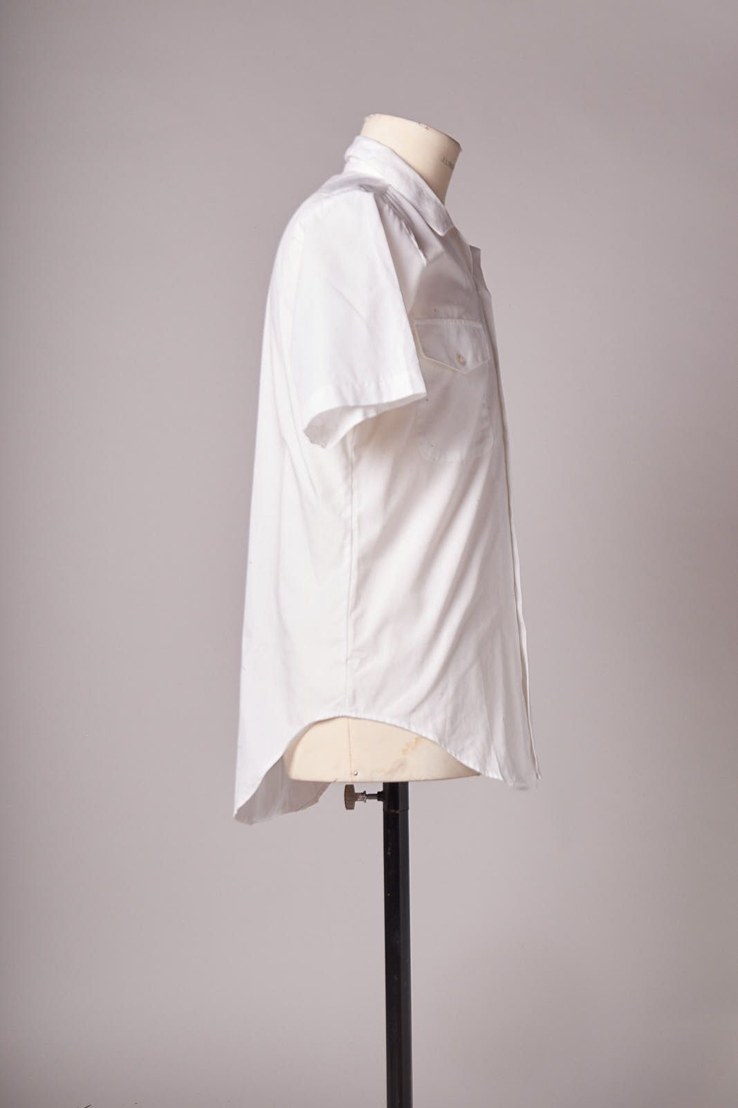 Vintage 1980s White Navy Military Uniform Short Sleeve Shirt Size US M / EU 48-50 / 2 - 4 Thumbnail