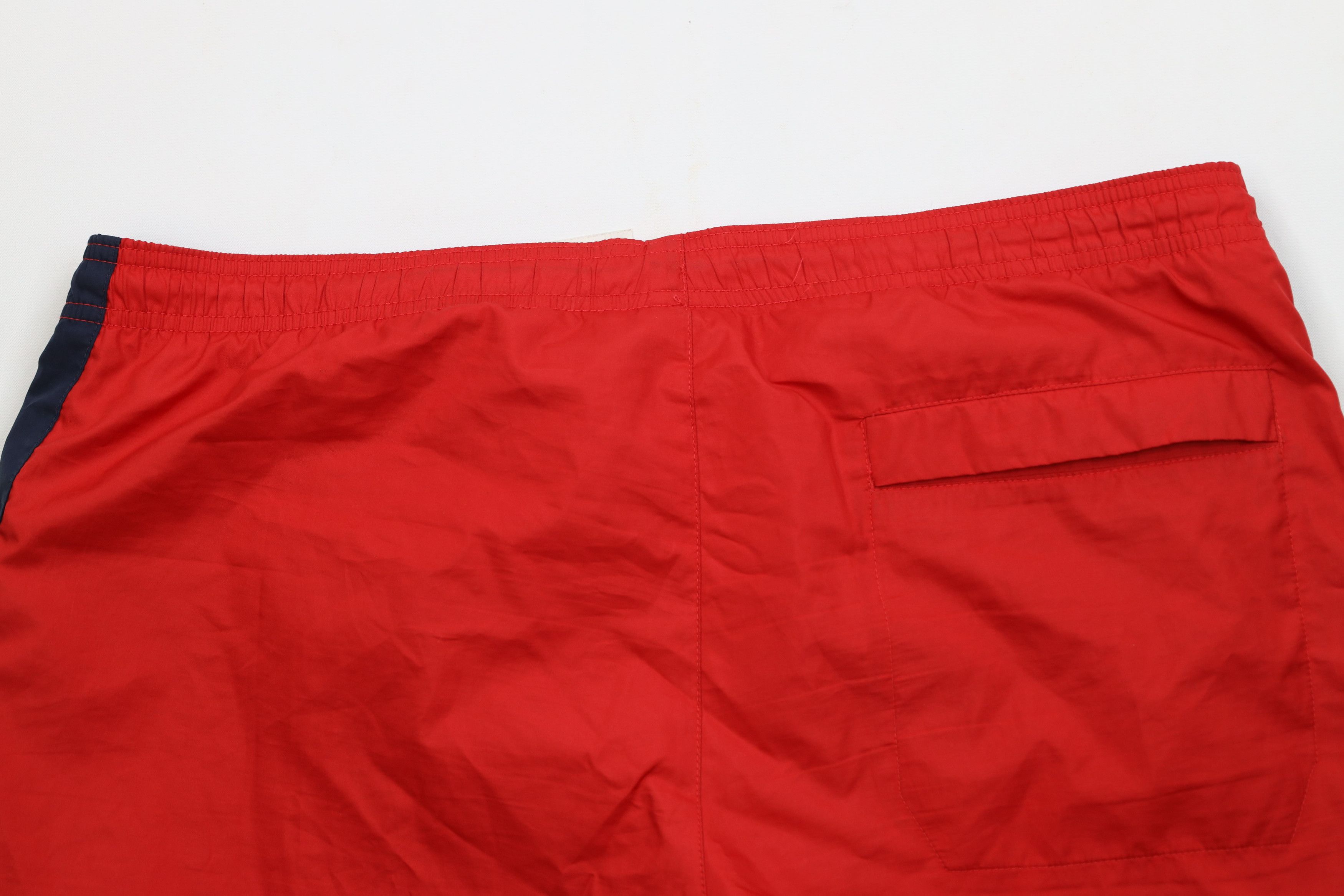 Nike AS IS Vintage Y2K Nike Mini Swoosh Striped Lined Shorts Size US 34 / EU 50 - 10 Thumbnail