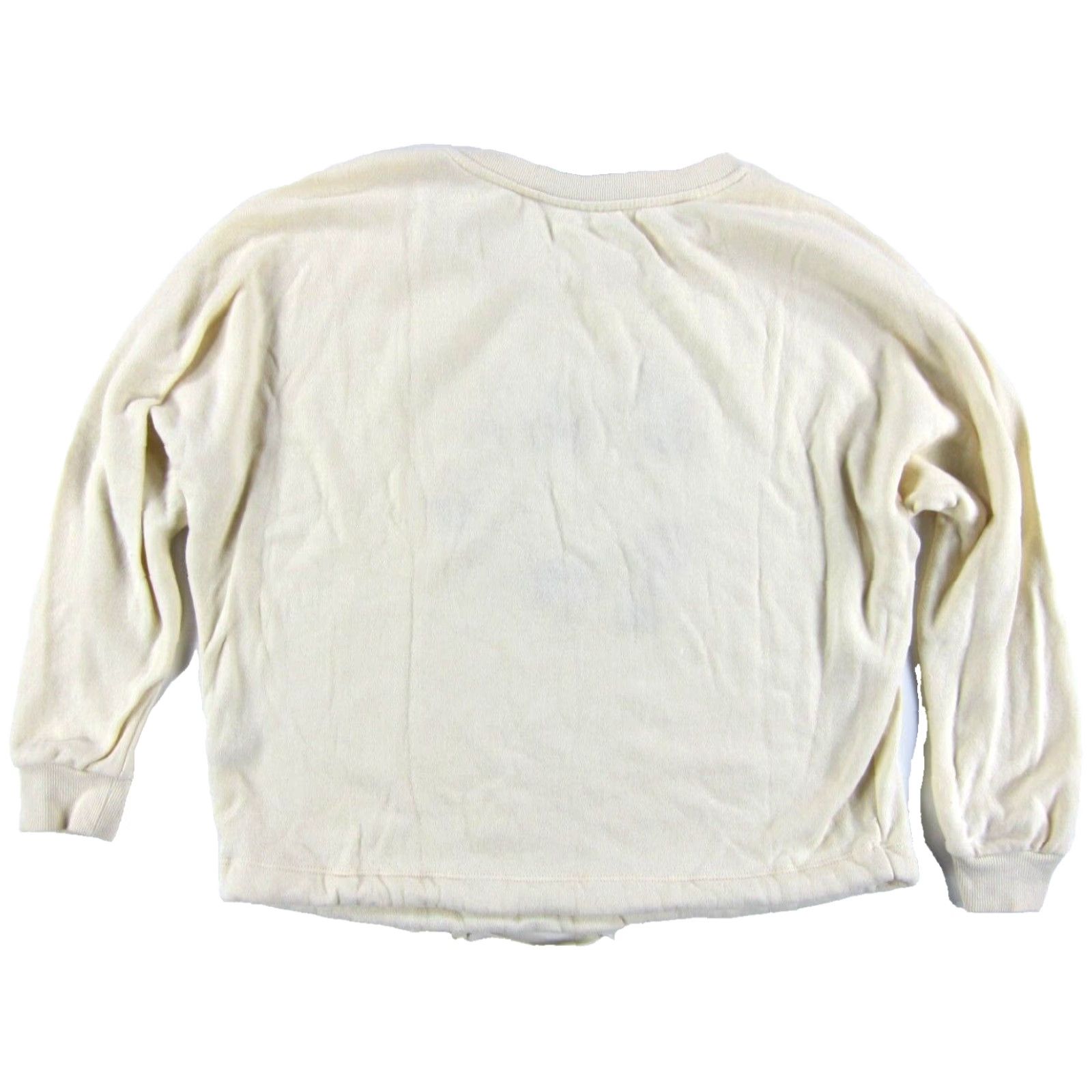 Anthropologie Anthropologie Saturday Sunday Fleur Ivory Pink Green Yellow Floral Sweatshirt XS Women Size XS / US 0-2 / IT 36-38 - 2 Thumbnail