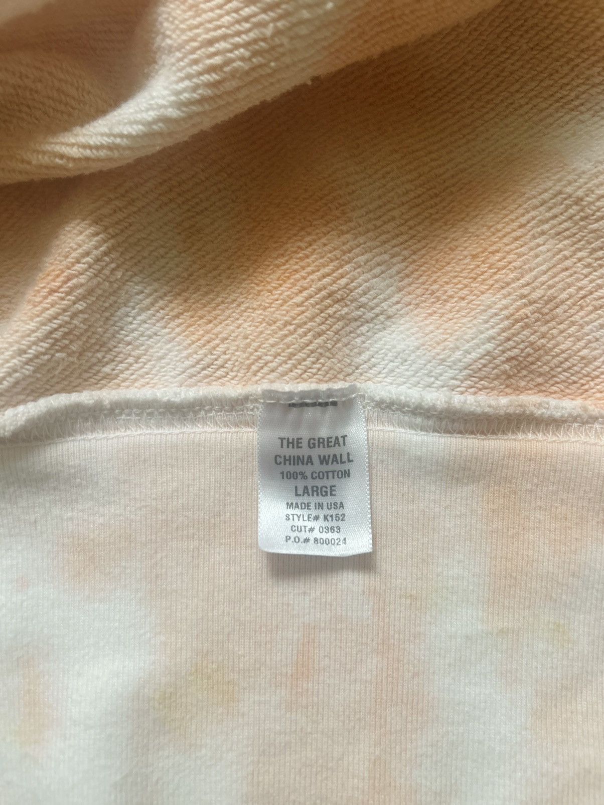The Great China Wall Great China Wall one of a kind, rare, hoodie with crystals. Size L / US 10 / IT 46 - 2 Thumbnail