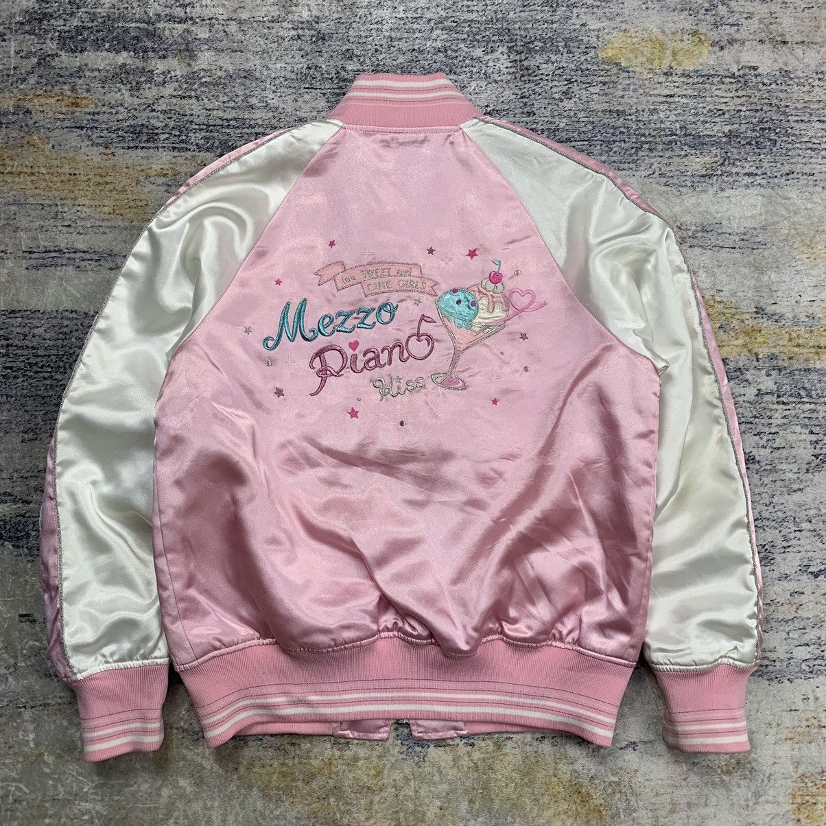Hysteric Glamour × Japanese Brand Y2k Mezzo piano sukajan souvenir jacket Size M / US 6-8 / IT 42-44 - 2 Thumbnail