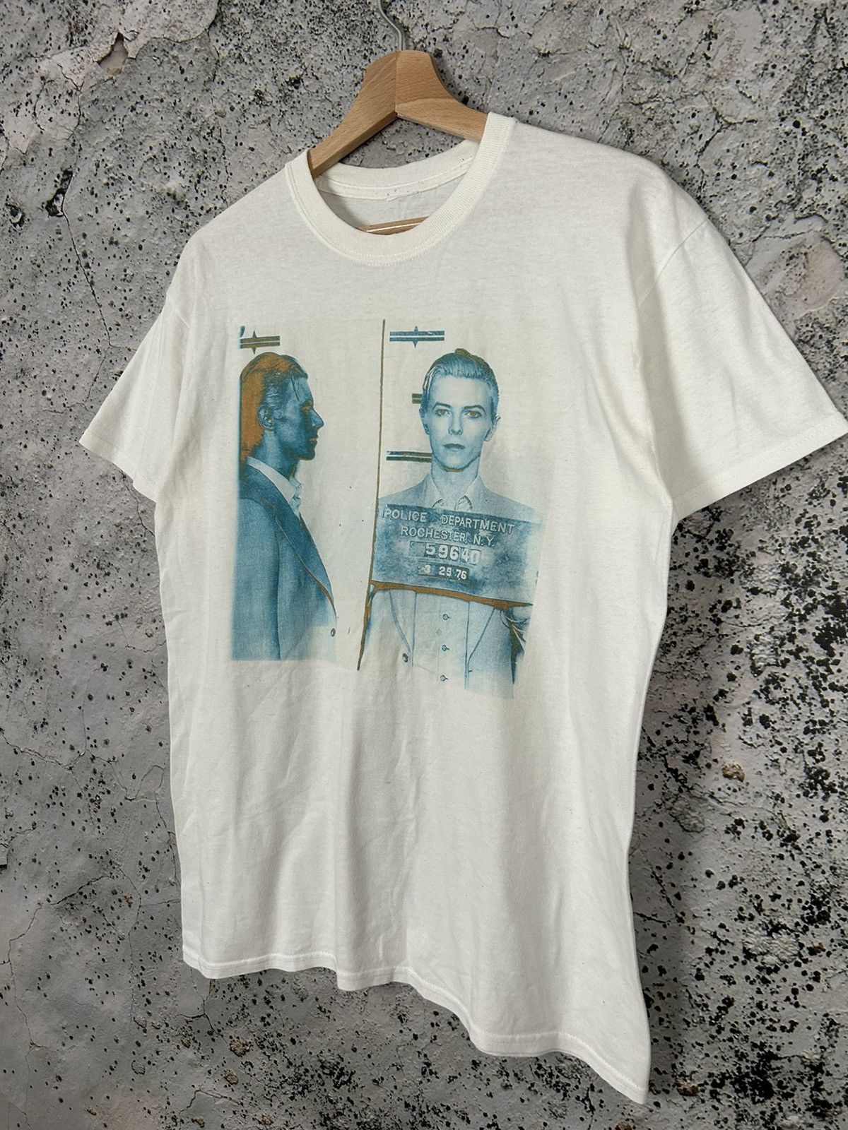 Band Tees Vintage David Bowie Rock Band Tee Avant-garde Y2K 00s Size US M / EU 48-50 / 2 - 2 Thumbnail