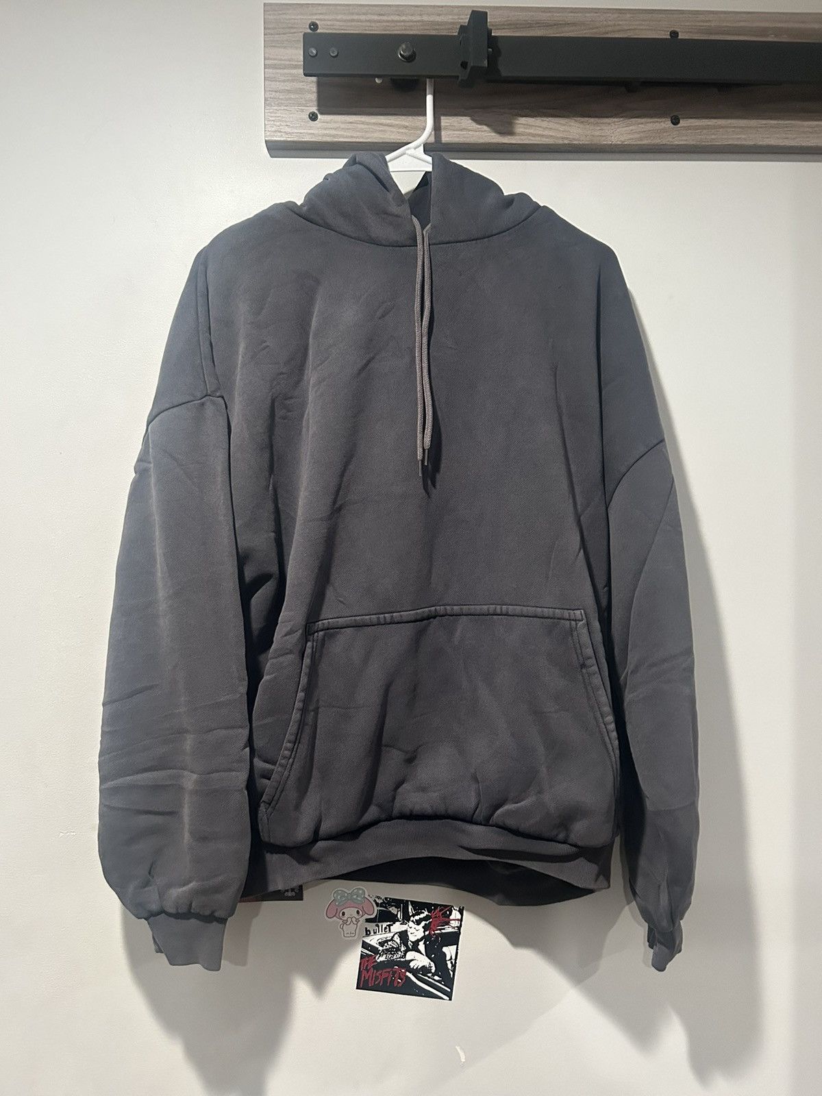 YZY Gap Poetic Black hoodie