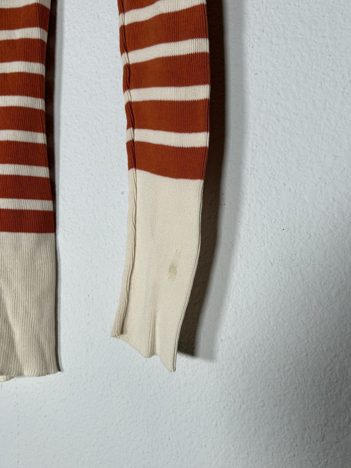 Jean Paul Gaultier 00’s Knit Striped Cardigan Size US S / EU 44-46 / 1 - 5 Thumbnail
