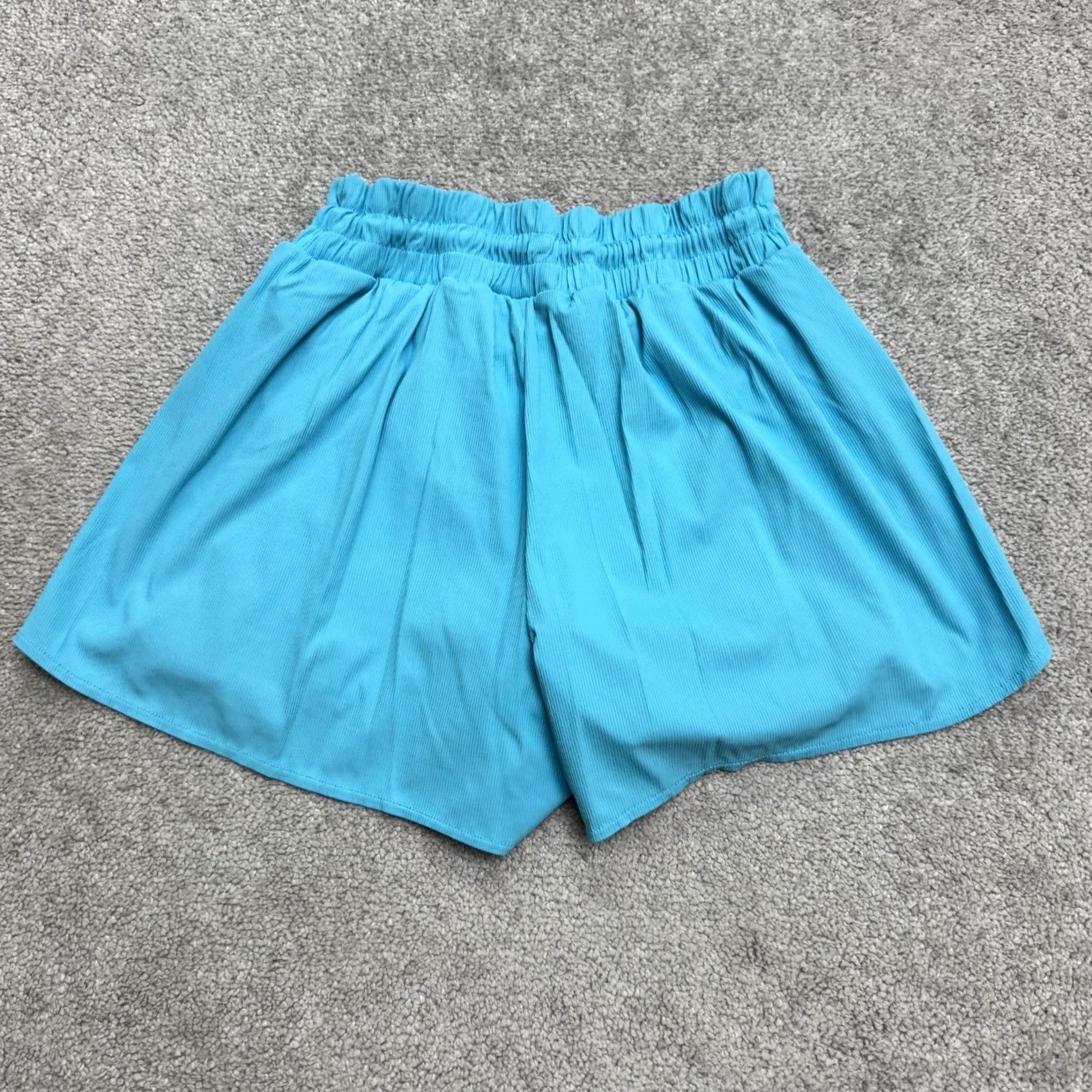 Vintage Z By Zella Tulip Activewear Training Shorts Womens Small Blue Gym Running Yoga Size 28" / US 6 / IT 42 - 2 Thumbnail