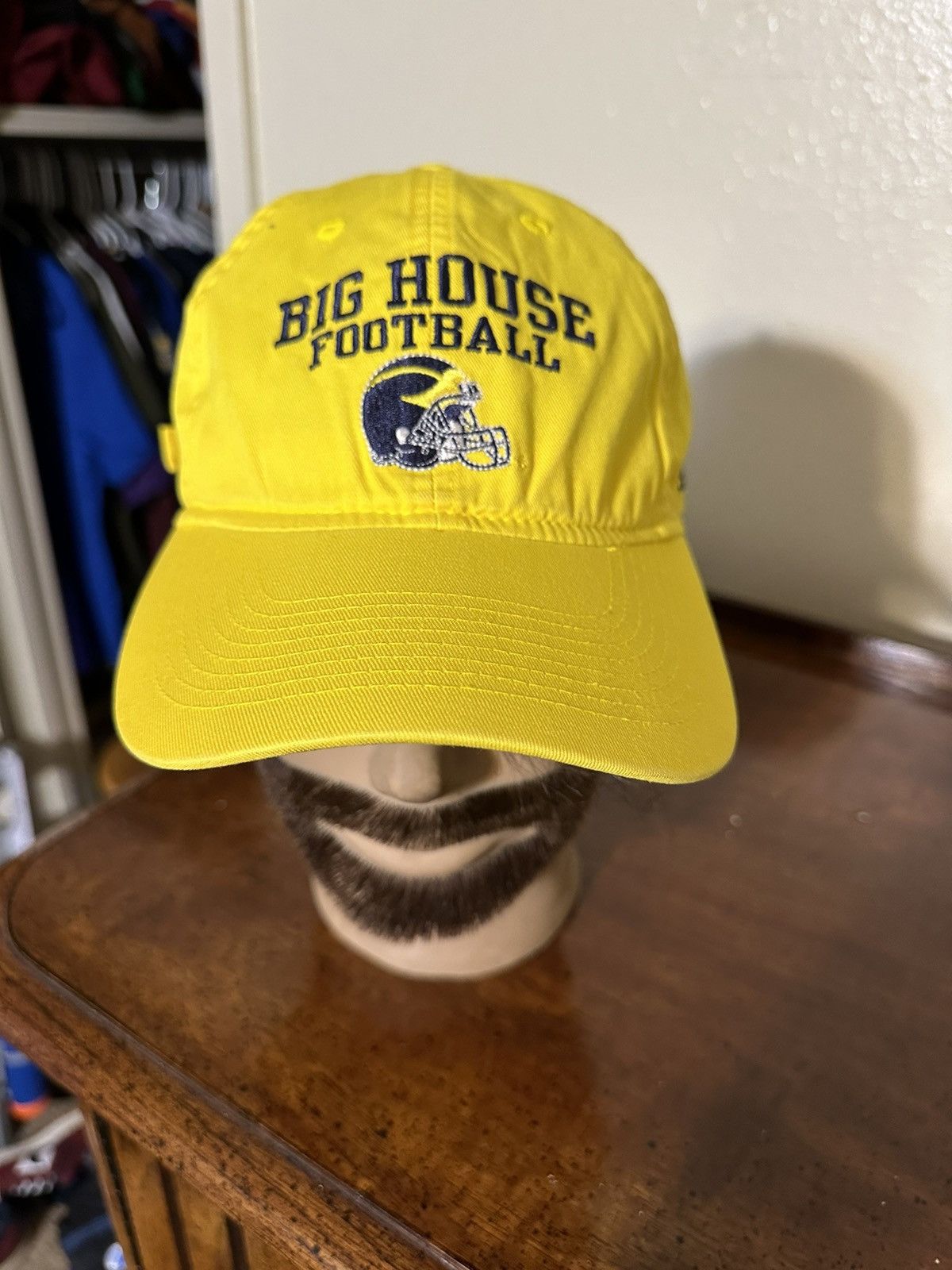 Adidas × NCAA × Vintage Vintage NCAA Adidas Michigan Wolverine hat 00s Size ONE SIZE - 2 Thumbnail