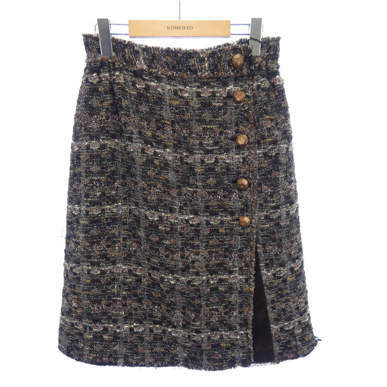 Dolce & Gabbana Dolce & Gabbana Dolce&Gabbana Skirt Textile Skirts F4M39T/FMMB9 DUTY FREE for USA Size ONE SIZE - 1 Thumbnail