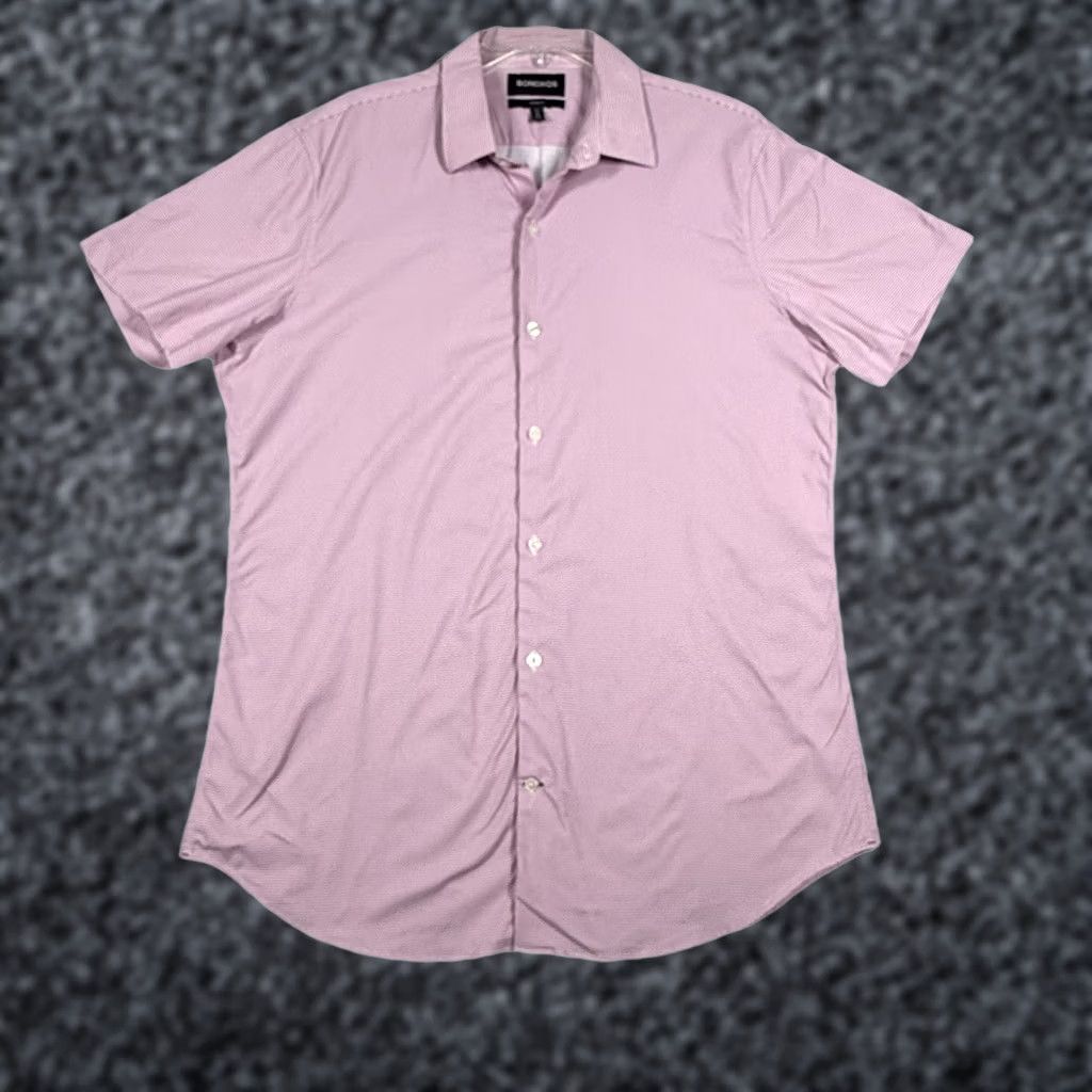 bonobos dress shirts Short Sleeve Men's Shirt  White Chocolate Couture Wicks sweat Bonobos Tech Button Down Shirt