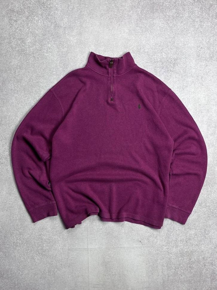 Polo Ralph Lauren Vintage Polo Ralph Lauren Quarter Zip Sweater Y2K XL Size US XL / EU 56 / 4 - 1 Thumbnail