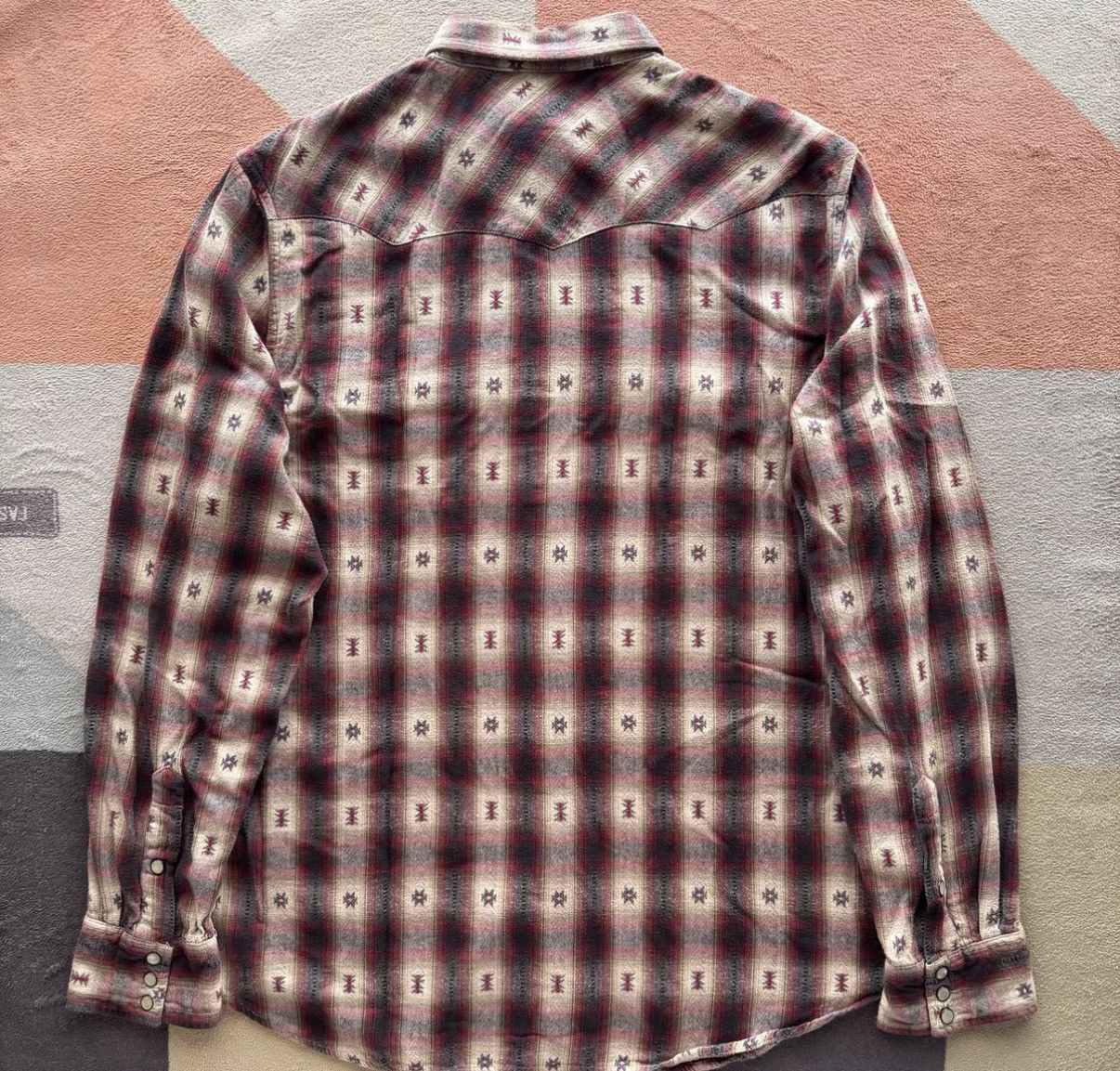Denim & Supply Ralph Lauren Denim Supply Ralph Lauren Polo RL Southwestern Shirt K22 Size US XL / EU 56 / 4 - 2 Thumbnail