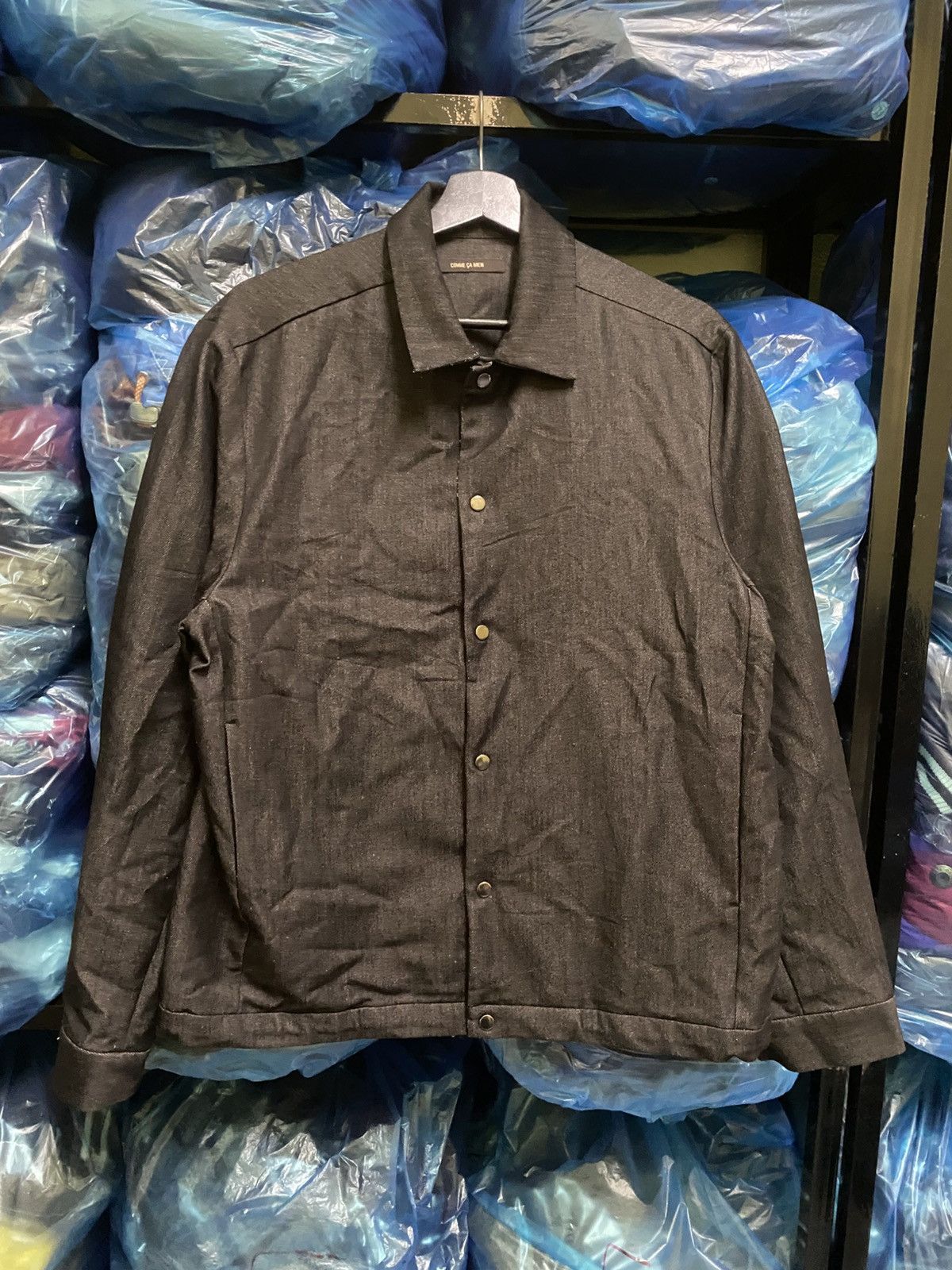 Japanese Brand COMME CA MEN JEANS COACH JACKET Size US M / EU 48-50 / 2 - 1 Thumbnail