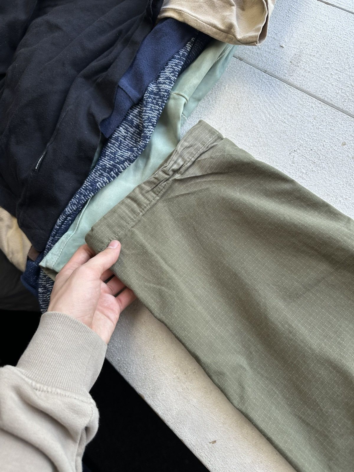 Dickies OLIVE DICKIES 🚨 CARGO PANTS Y2K SK8 BAGGY MULTIPOCKET Size US 30 / EU 46 - 13 Thumbnail