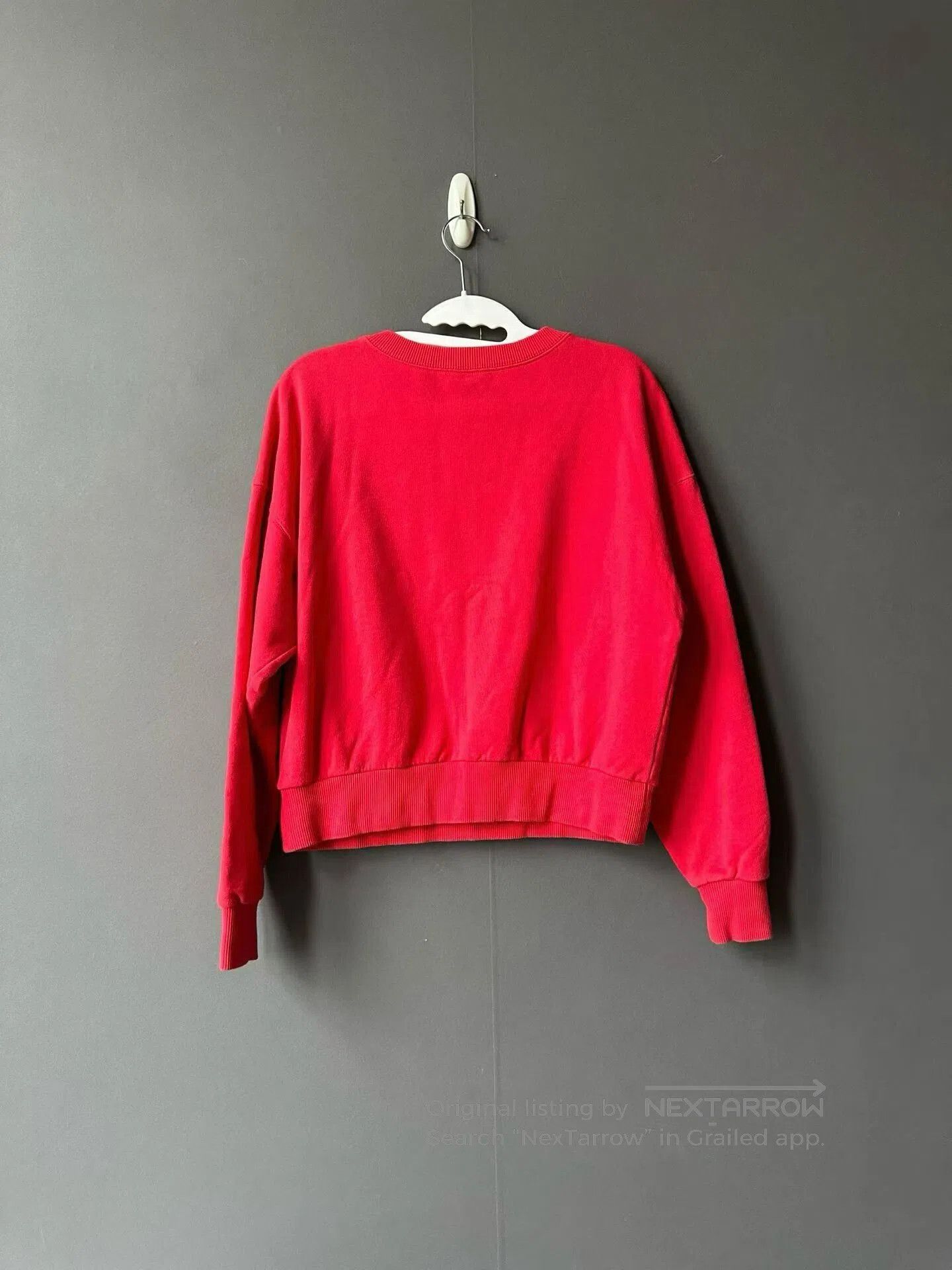 Celine Celine Red Triomphe Logo Hoodie. Size XS / US 0-2 / IT 36-38 - 2 Thumbnail