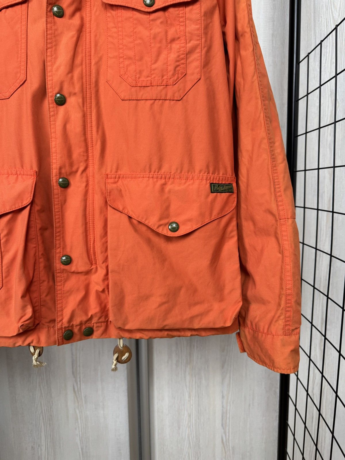 Polo Ralph Lauren Polo Ralph Lauren vintage orange dirty style talon jacket Size US S / EU 44-46 / 1 - 5 Thumbnail