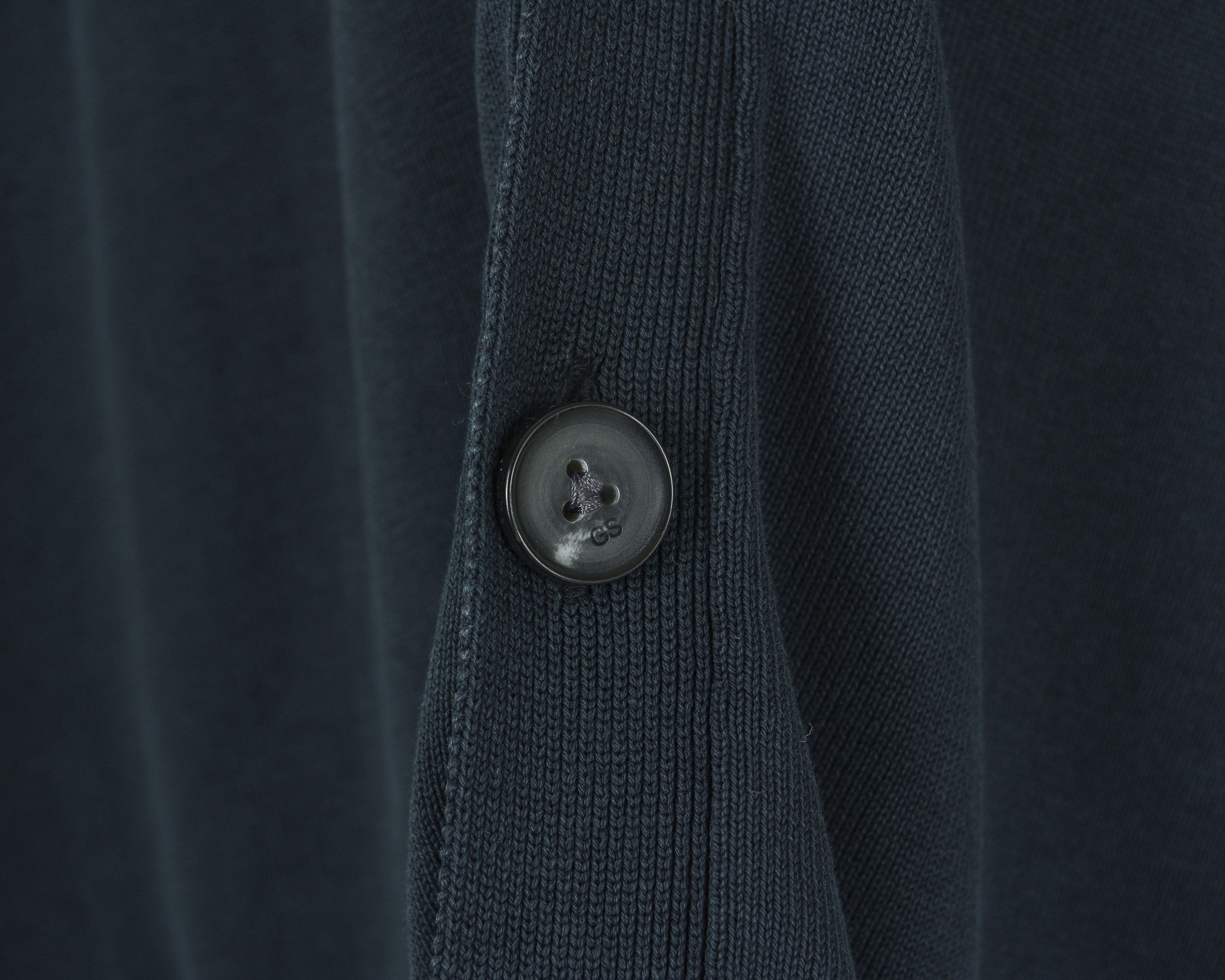 G-Star Tamanho L Navy Blue Jumper Sweater Cardigan Cotton Jacket Size US L / EU 52-54 / 3 - 6 Thumbnail