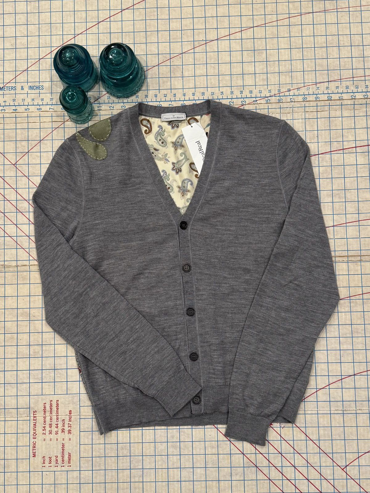 Pierre-Louis Mascia Pierre Louis Mascia Floral Paisley Patchwork Cardigan Medium Size M / US 6-8 / IT 42-44 - 5 Thumbnail